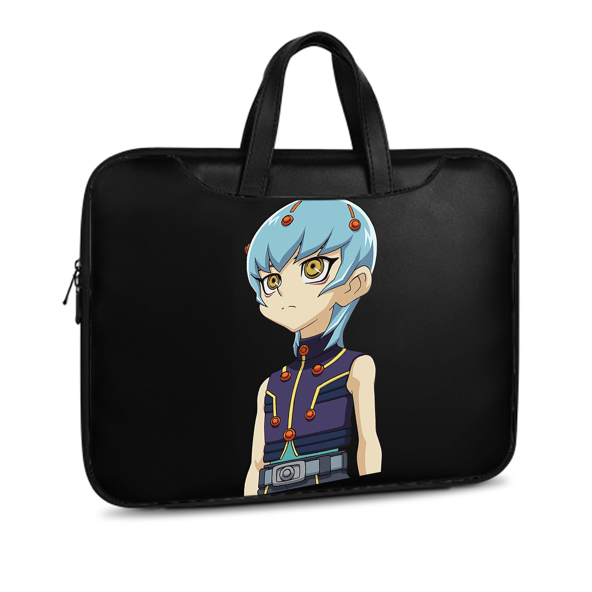 （画像用） 遊☆戯☆王 Yu-Gi-Oh! レザーラップトップバッグ　ノートパソコンケース