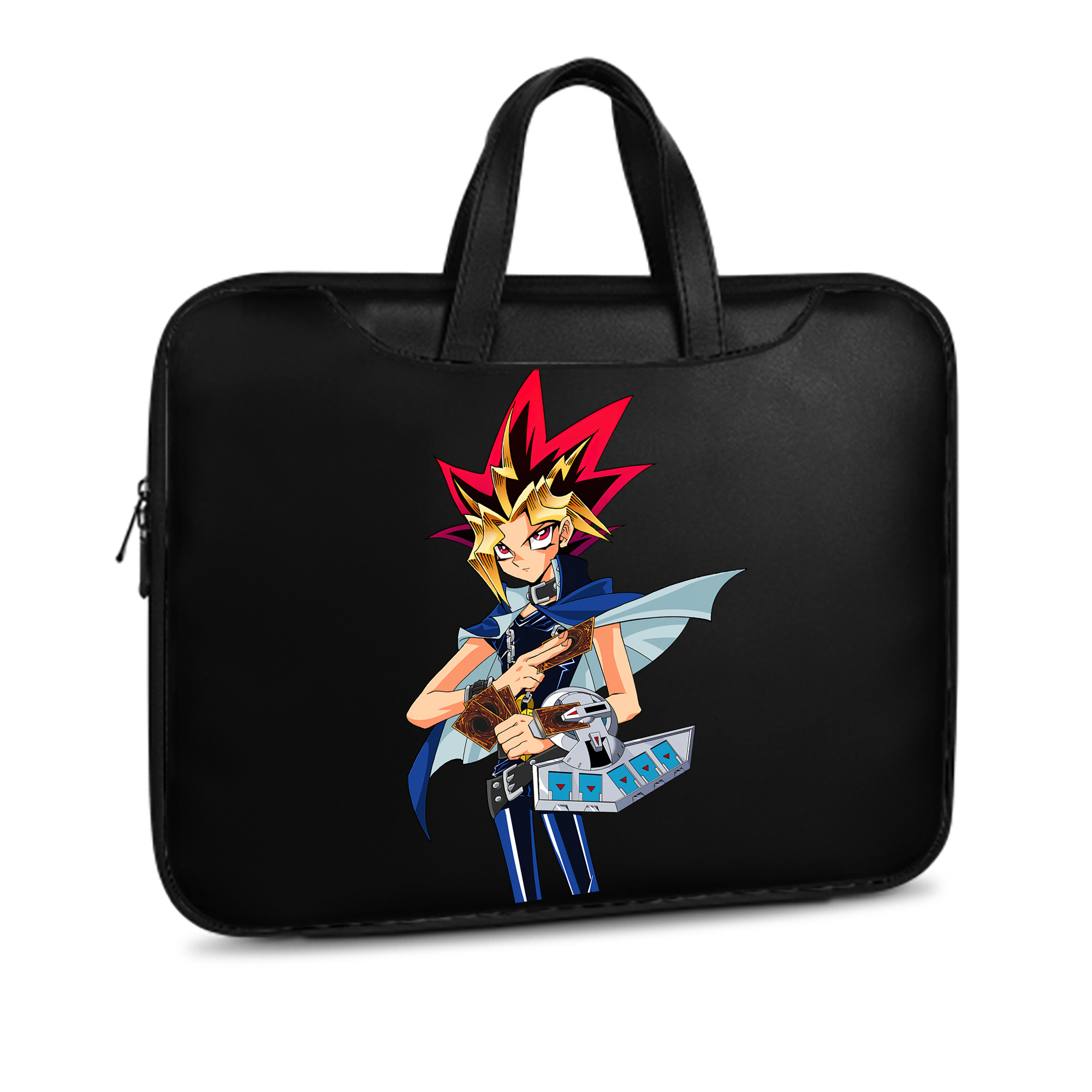（画像用） 遊☆戯☆王 Yu-Gi-Oh! レザーラップトップバッグ　ノートパソコンケース