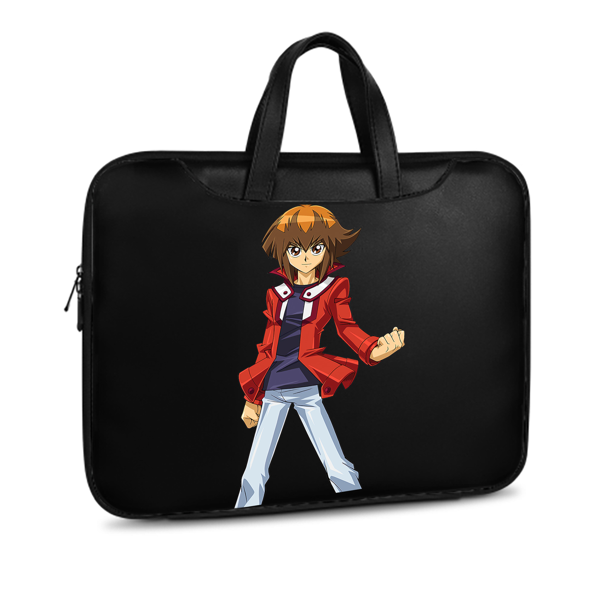 （画像用） 遊☆戯☆王 Yu-Gi-Oh! レザーラップトップバッグ　ノートパソコンケース