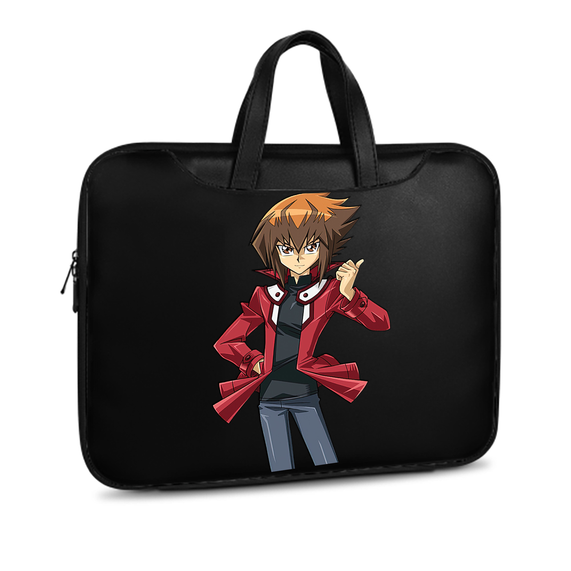 （画像用） 遊☆戯☆王 Yu-Gi-Oh! レザーラップトップバッグ　ノートパソコンケース