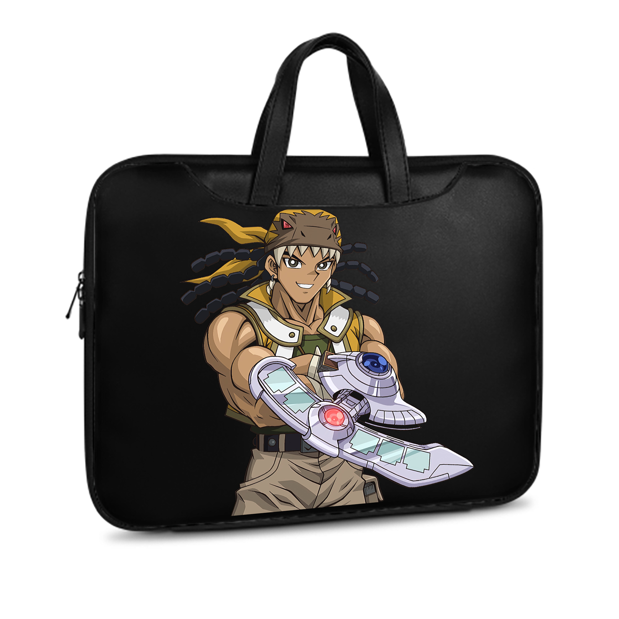 （画像用） 遊☆戯☆王 Yu-Gi-Oh! レザーラップトップバッグ　ノートパソコンケース