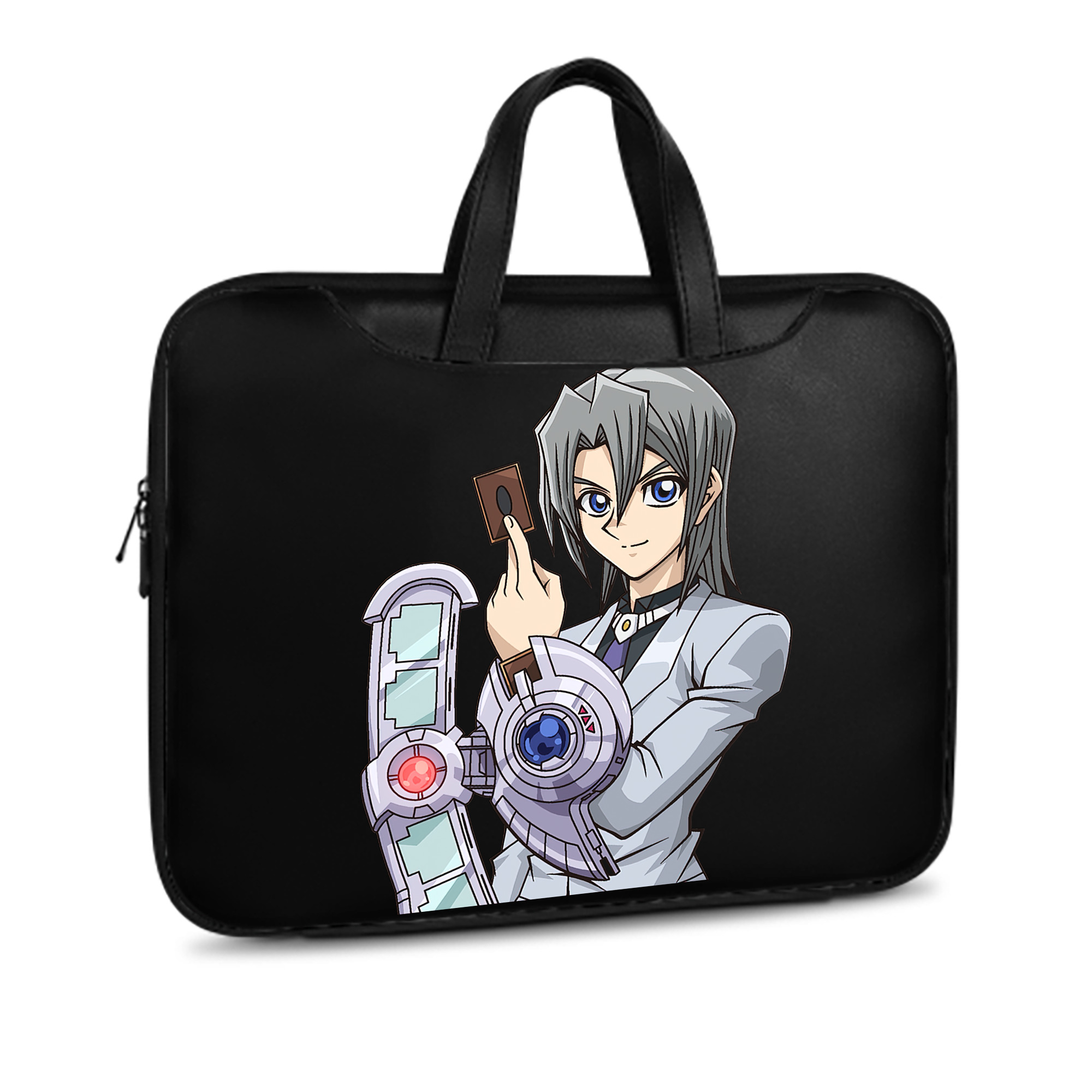 （画像用） 遊☆戯☆王 Yu-Gi-Oh! レザーラップトップバッグ　ノートパソコンケース