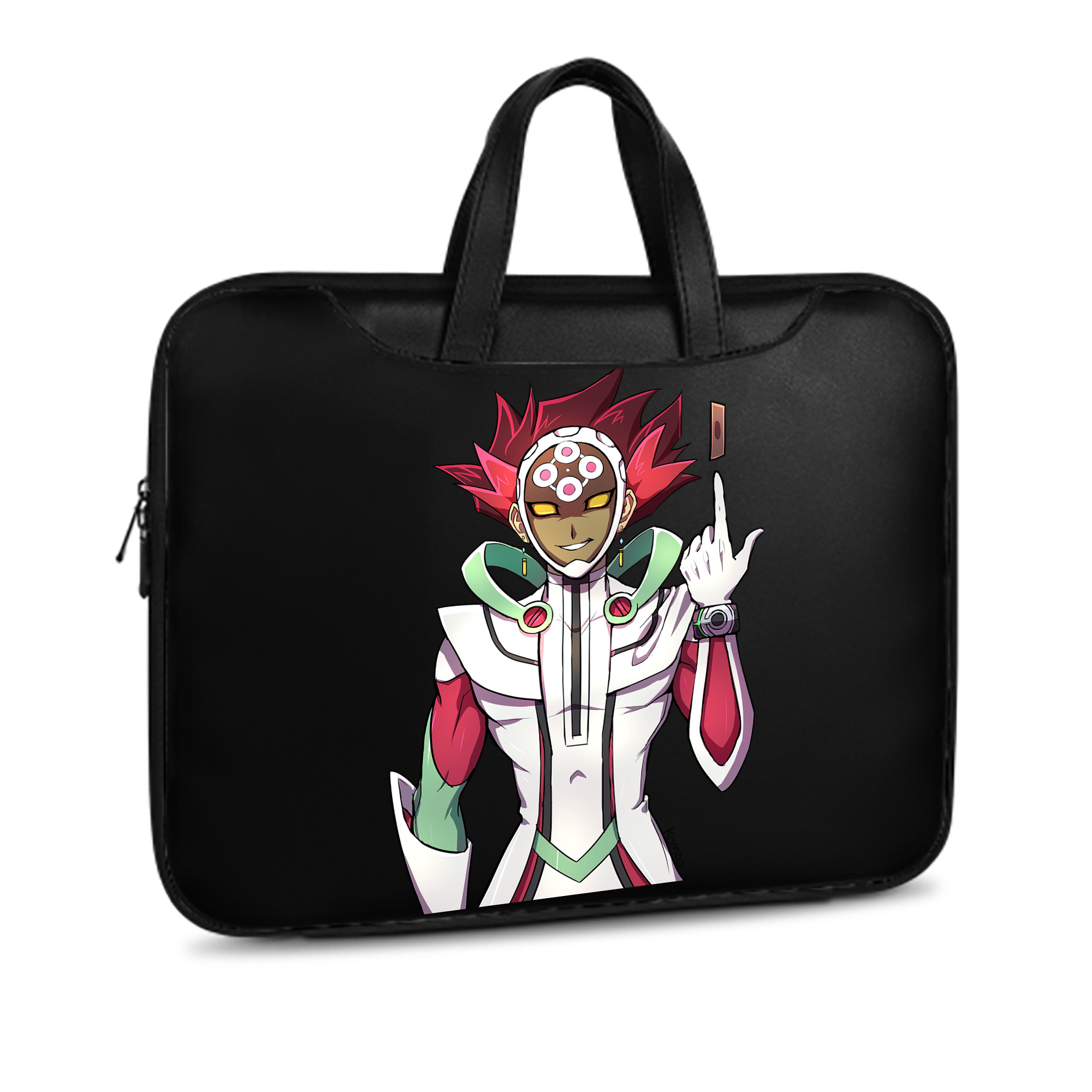 （画像用） 遊☆戯☆王 Yu-Gi-Oh! レザーラップトップバッグ　ノートパソコンケース