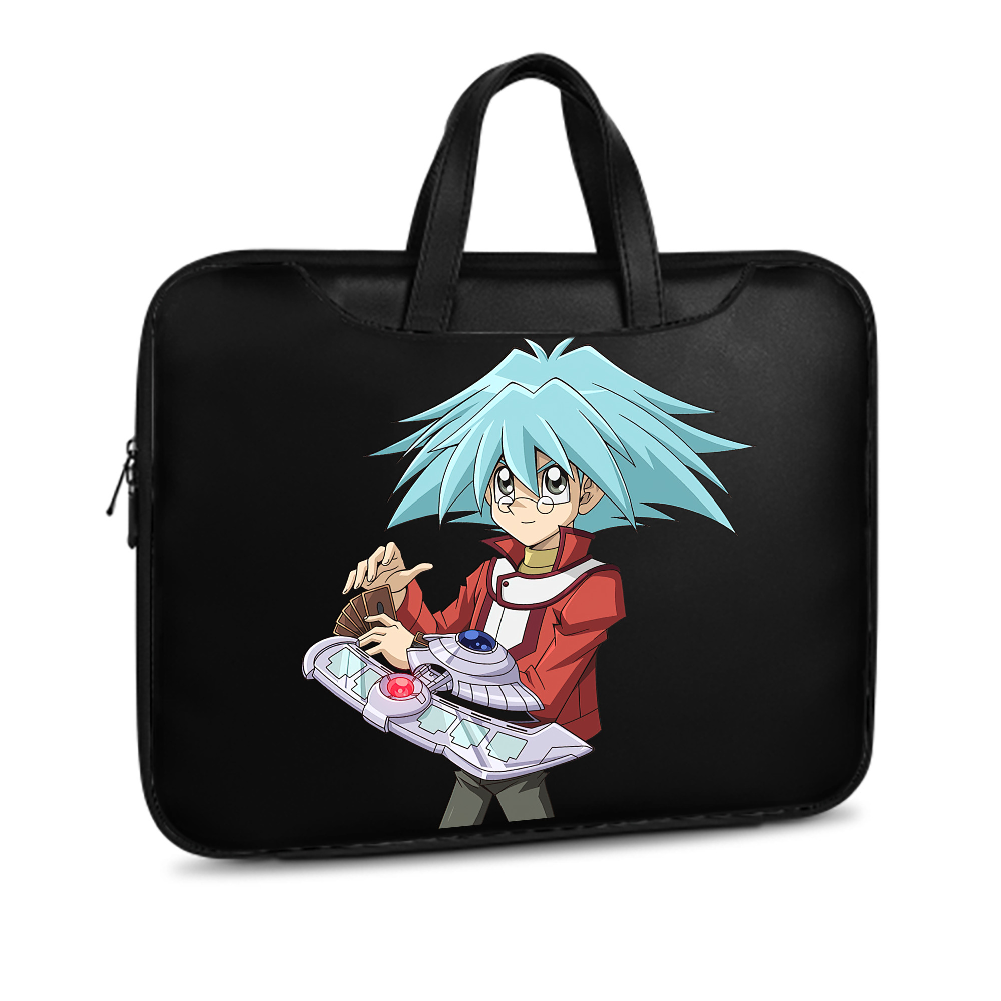 （画像用） 遊☆戯☆王 Yu-Gi-Oh! レザーラップトップバッグ　ノートパソコンケース