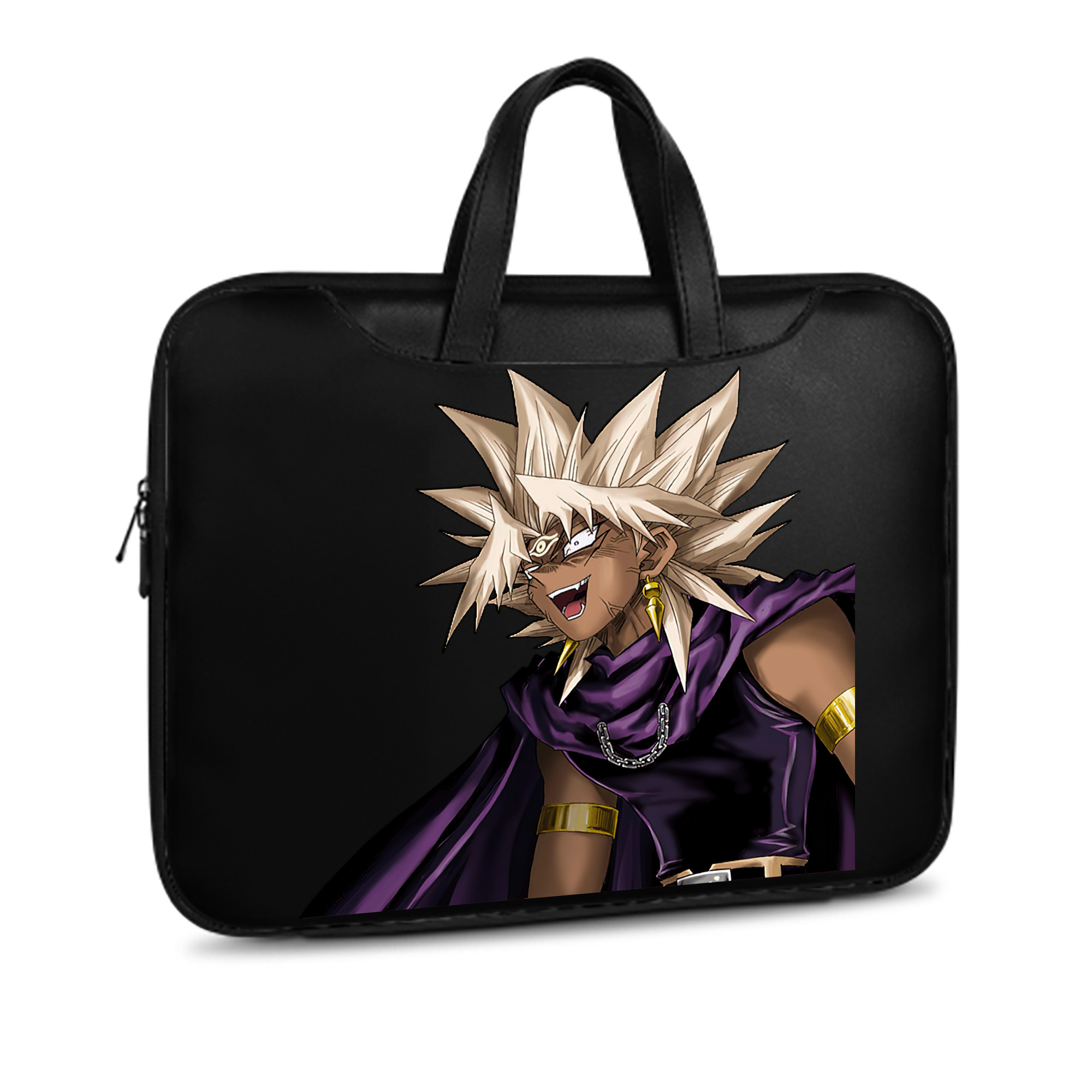 （画像用） 遊☆戯☆王 Yu-Gi-Oh! レザーラップトップバッグ　ノートパソコンケース