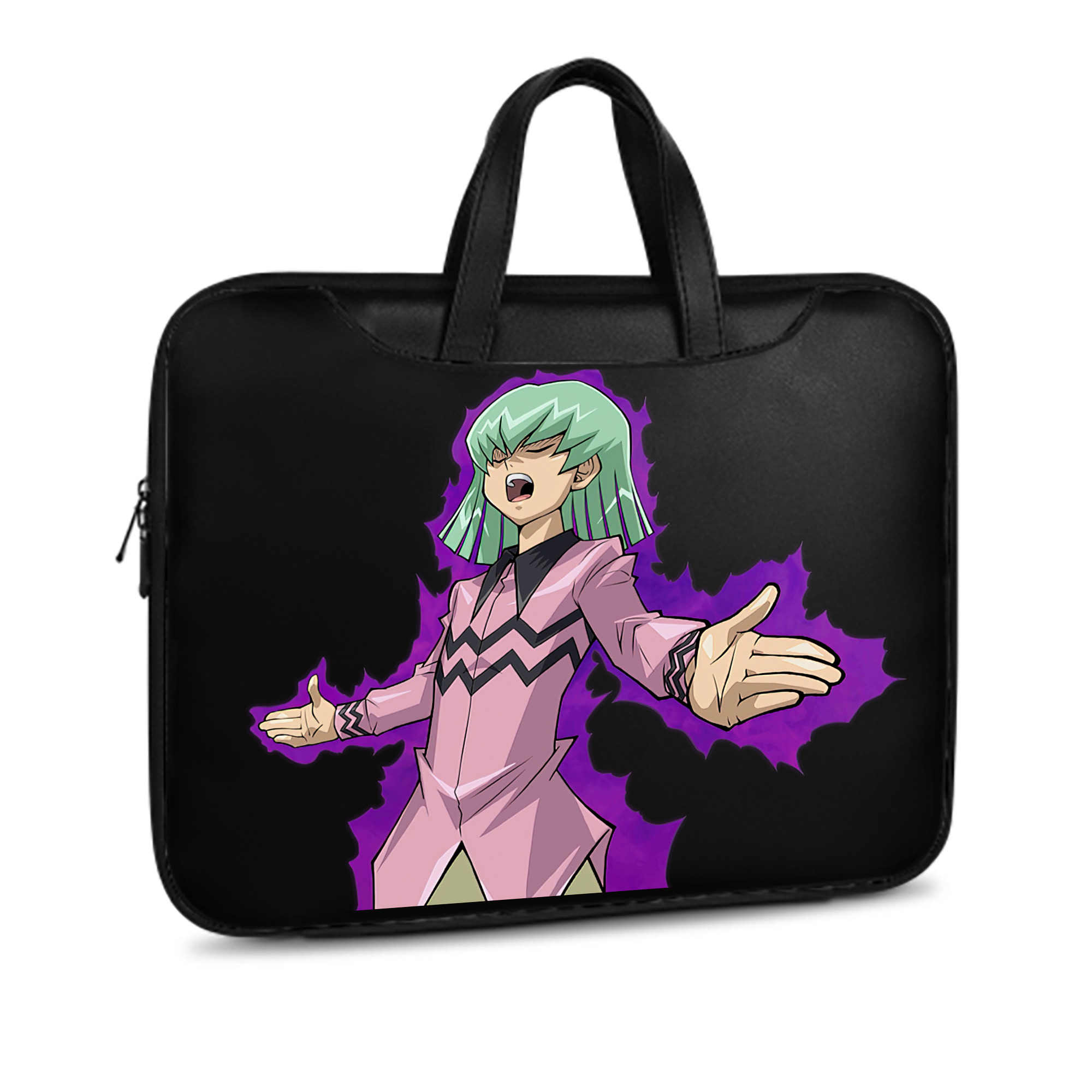 （画像用） 遊☆戯☆王 Yu-Gi-Oh! レザーラップトップバッグ　ノートパソコンケース