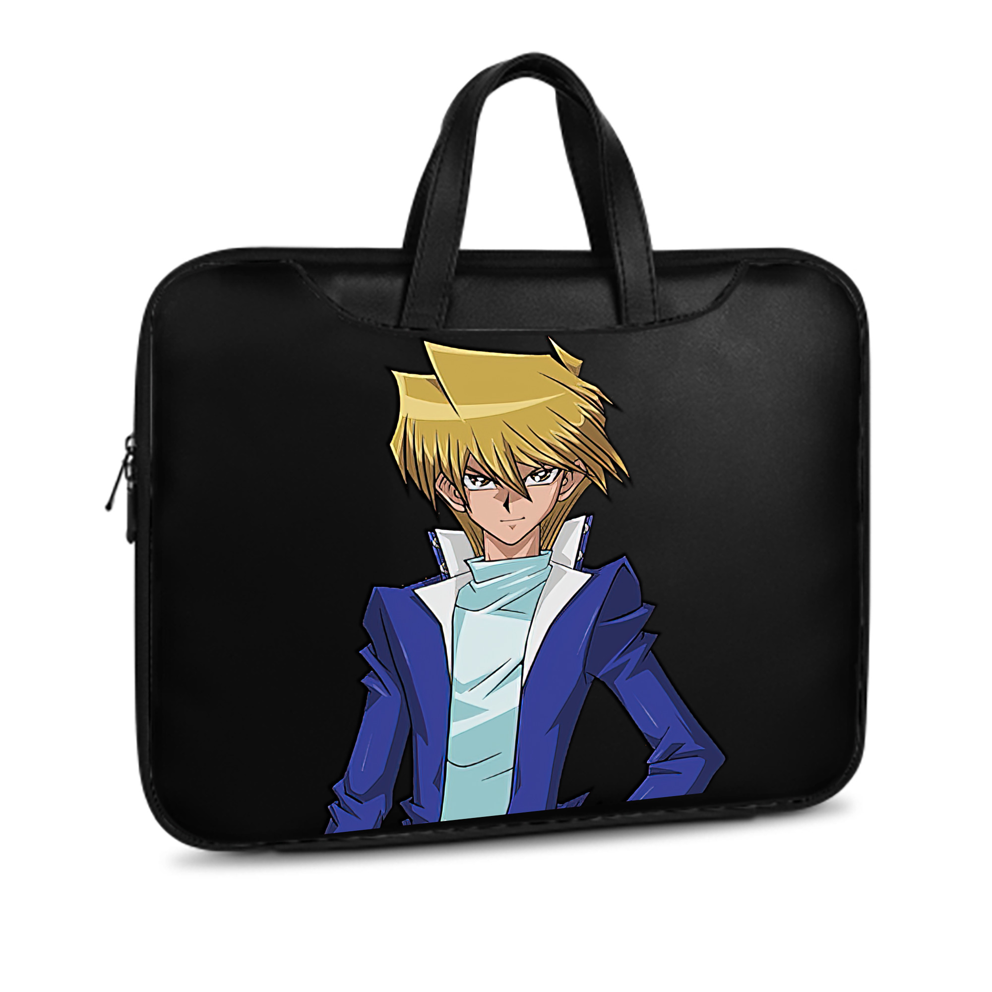 （画像用） 遊☆戯☆王 Yu-Gi-Oh! レザーラップトップバッグ　ノートパソコンケース