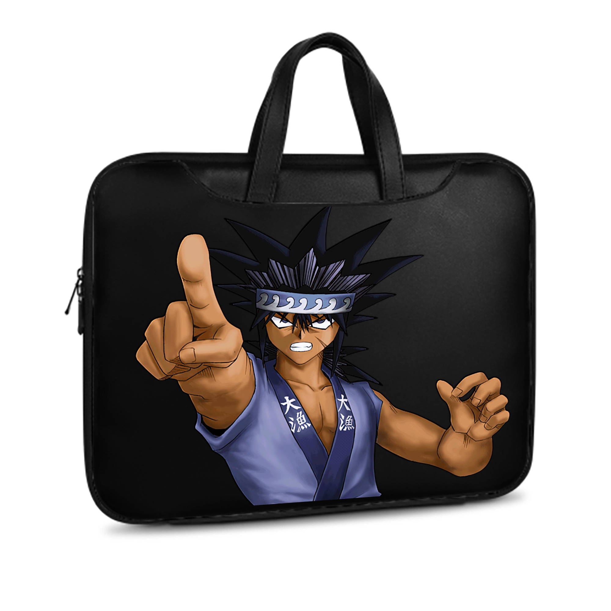 （画像用） 遊☆戯☆王 Yu-Gi-Oh! レザーラップトップバッグ　ノートパソコンケース