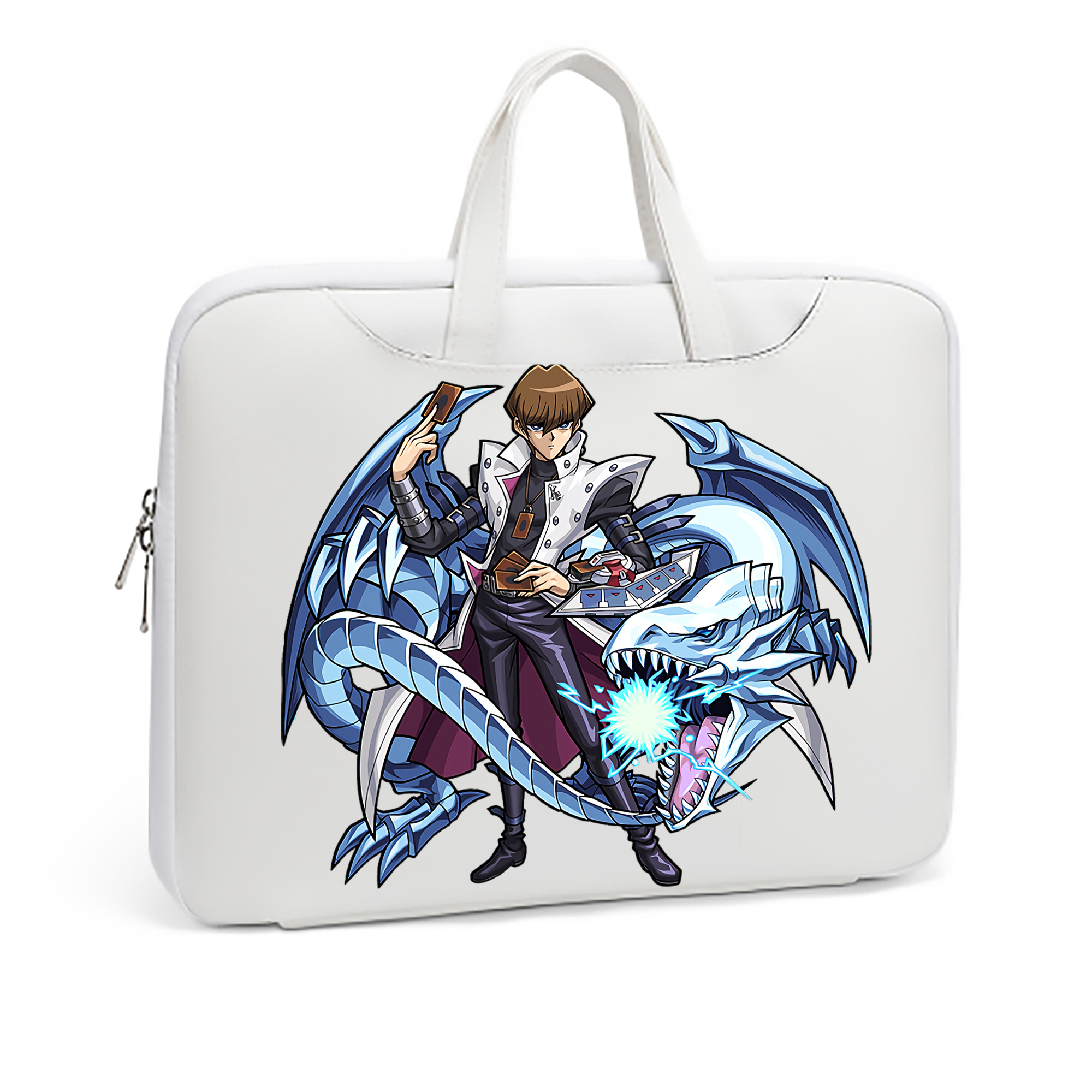 （画像用） 遊☆戯☆王 Yu-Gi-Oh! レザーラップトップバッグ　ノートパソコンケース