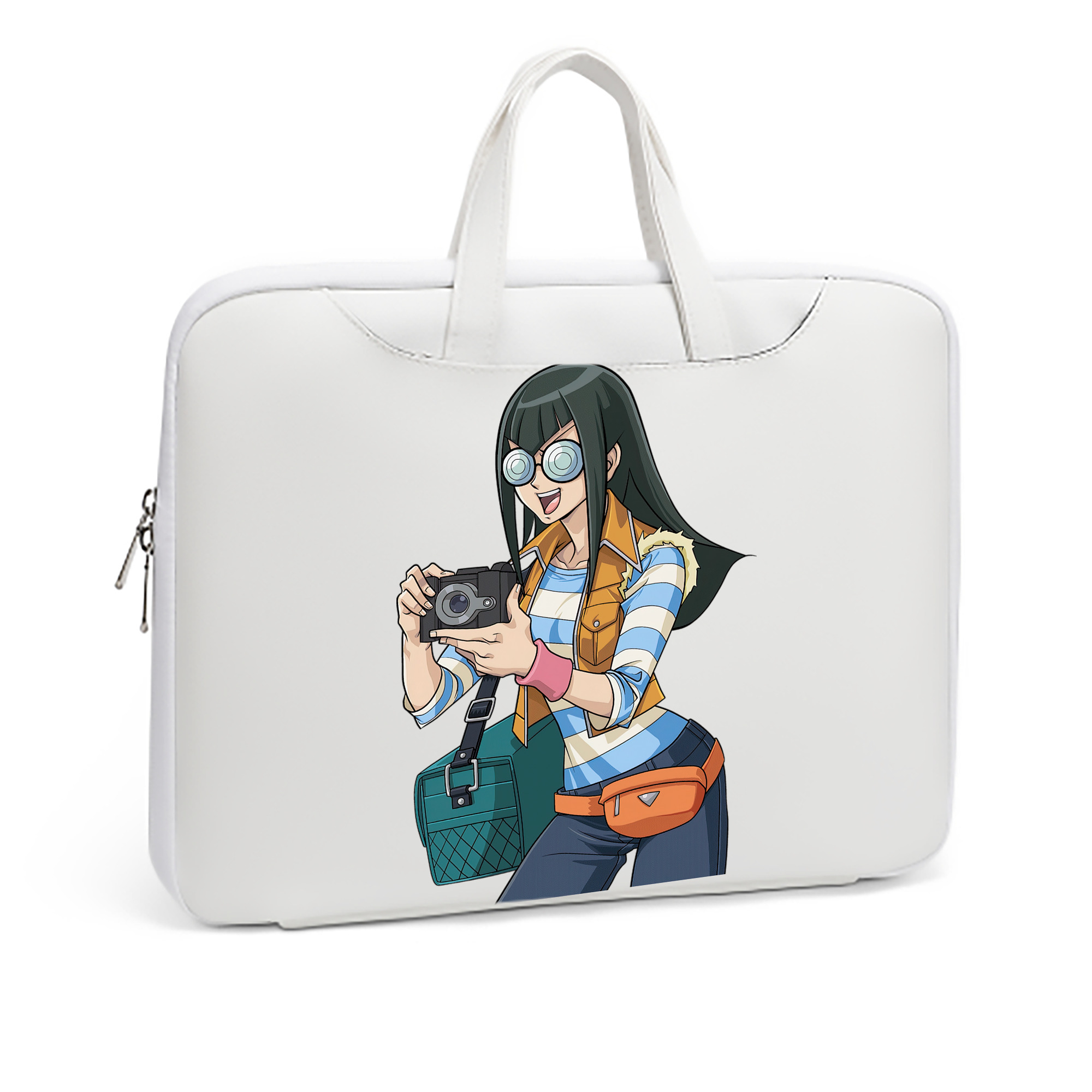 （画像用） 遊☆戯☆王 Yu-Gi-Oh! レザーラップトップバッグ　ノートパソコンケース