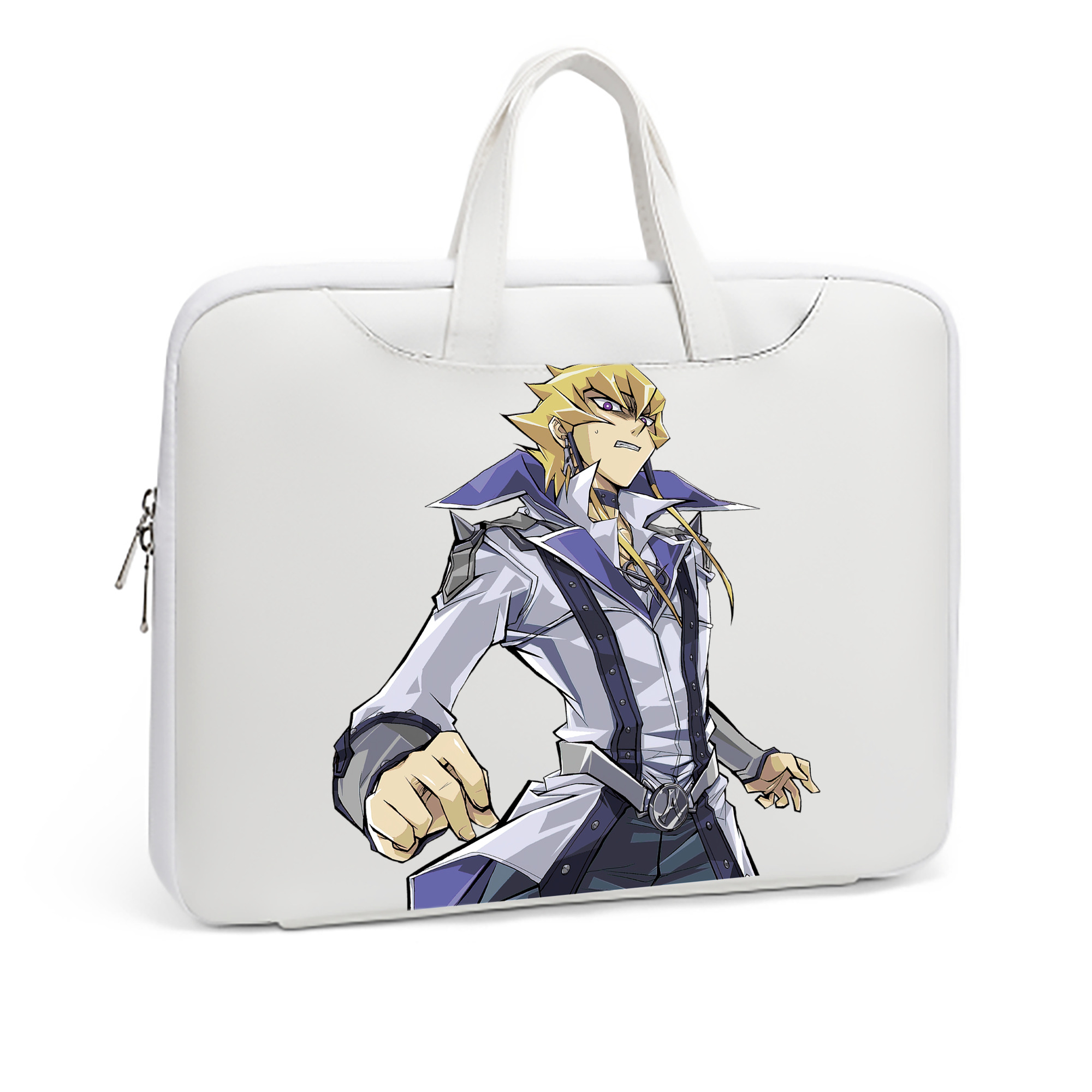 （画像用） 遊☆戯☆王 Yu-Gi-Oh! レザーラップトップバッグ　ノートパソコンケース