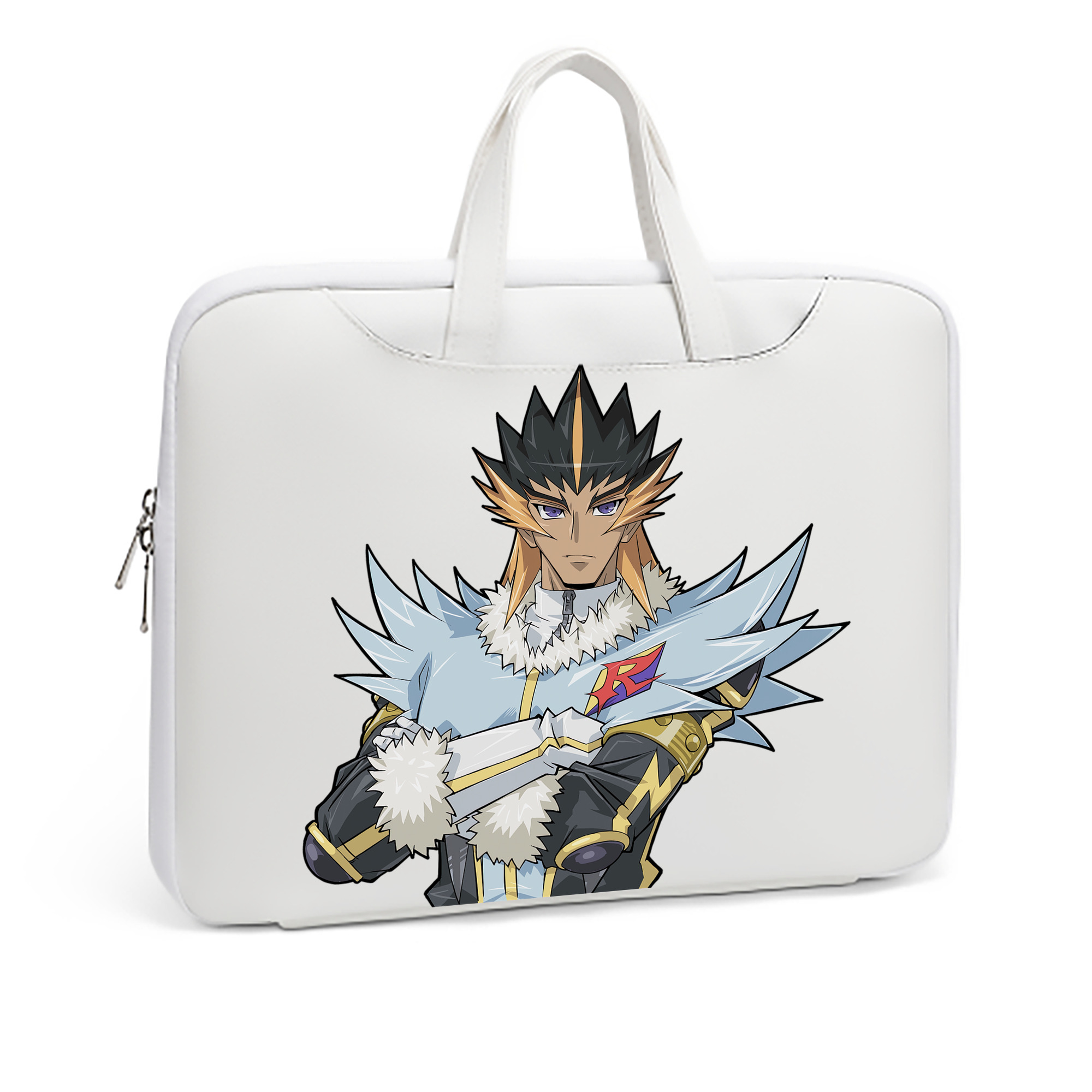 （画像用） 遊☆戯☆王 Yu-Gi-Oh! レザーラップトップバッグ　ノートパソコンケース