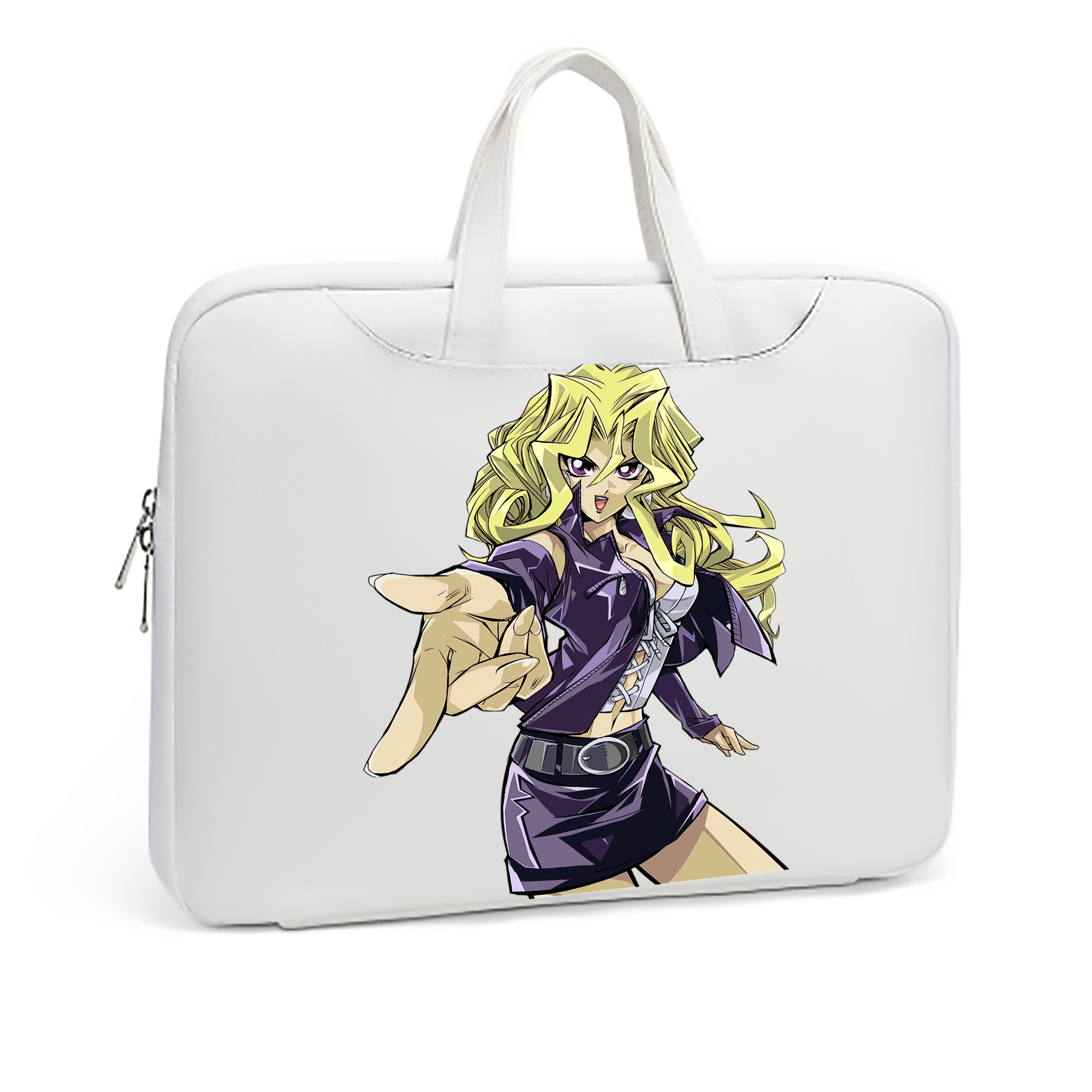 （画像用） 遊☆戯☆王 Yu-Gi-Oh! レザーラップトップバッグ　ノートパソコンケース
