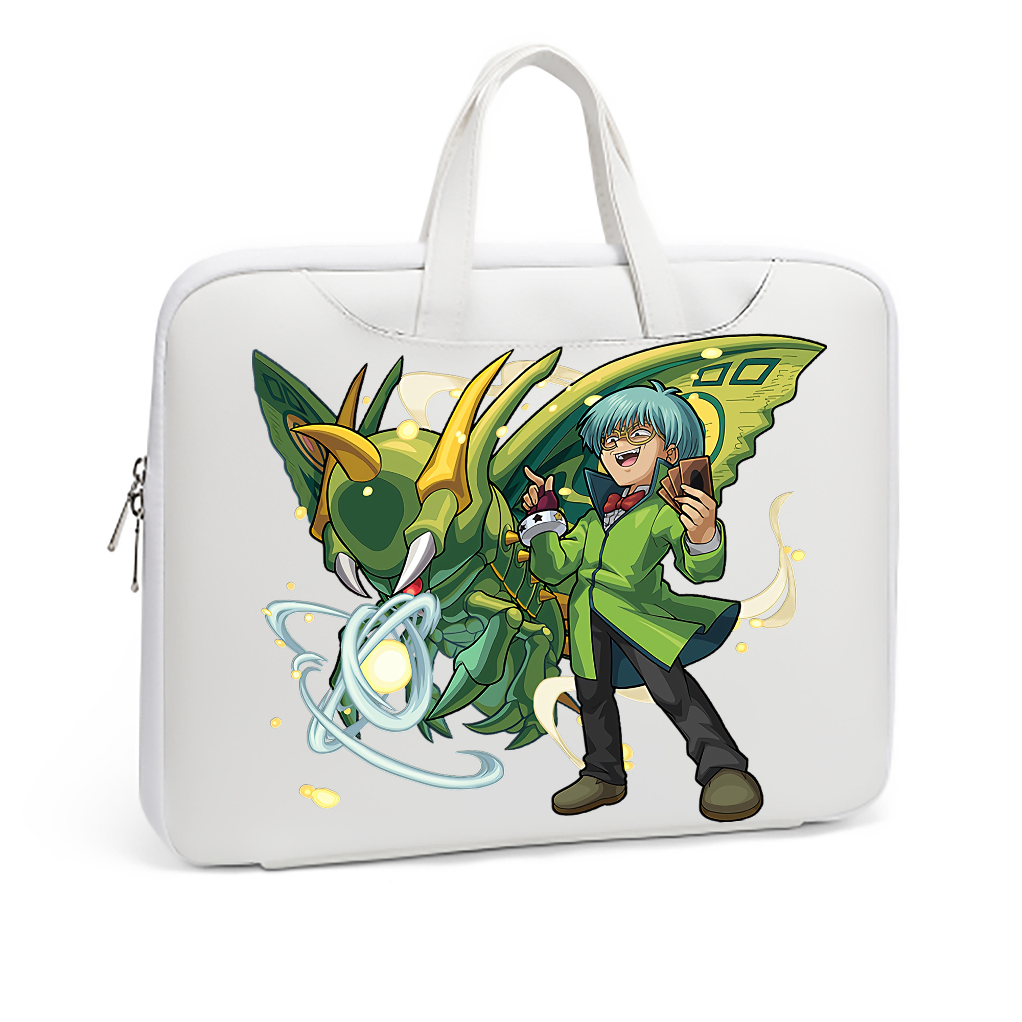 （画像用） 遊☆戯☆王 Yu-Gi-Oh! レザーラップトップバッグ　ノートパソコンケース