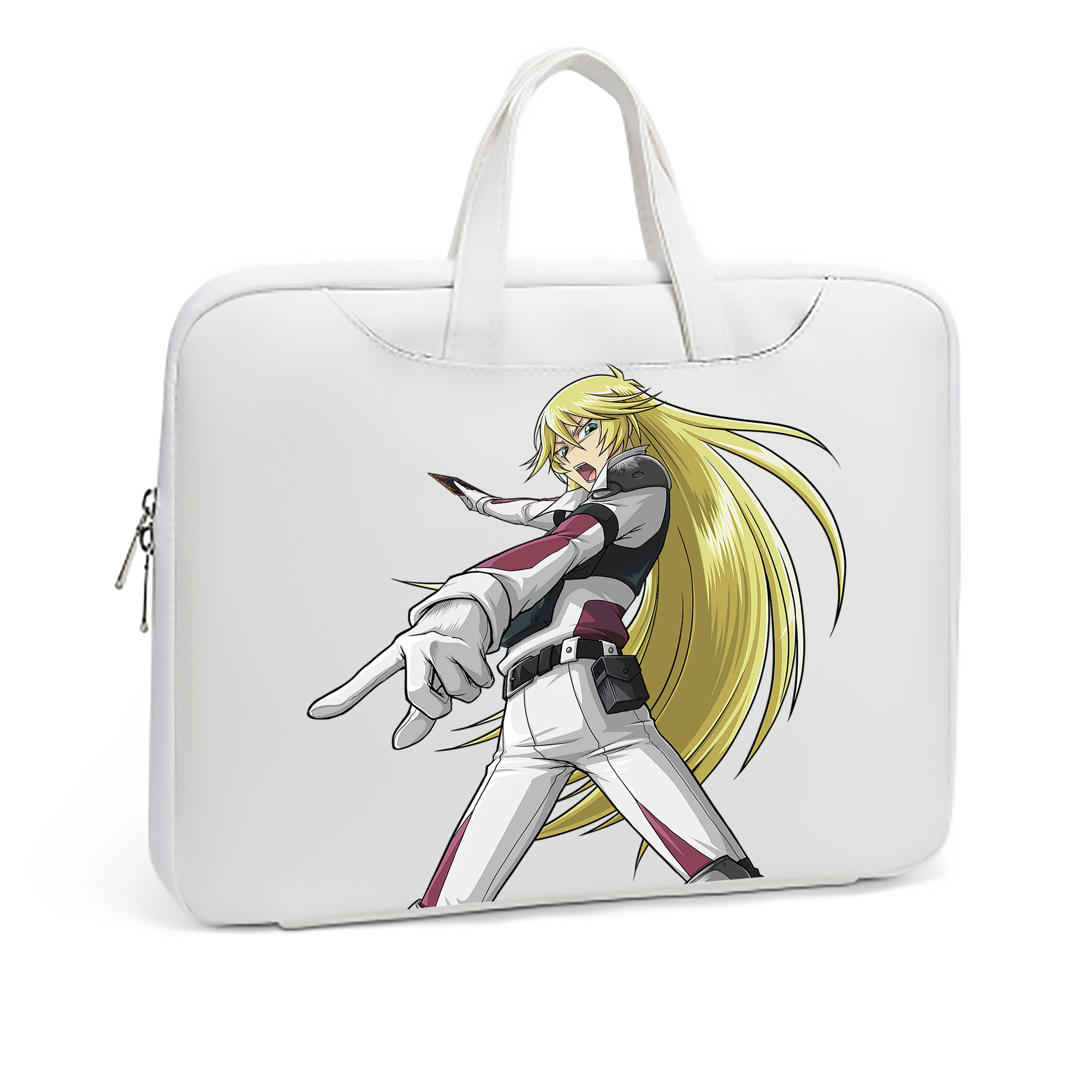 （画像用） 遊☆戯☆王 Yu-Gi-Oh! レザーラップトップバッグ　ノートパソコンケース
