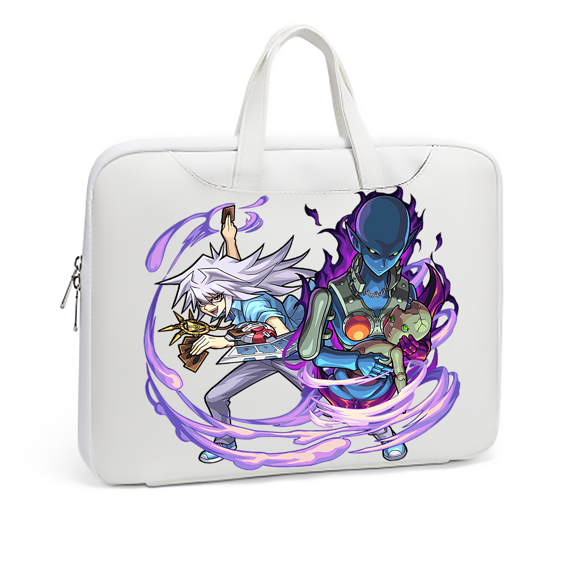 （画像用） 遊☆戯☆王 Yu-Gi-Oh! レザーラップトップバッグ　ノートパソコンケース