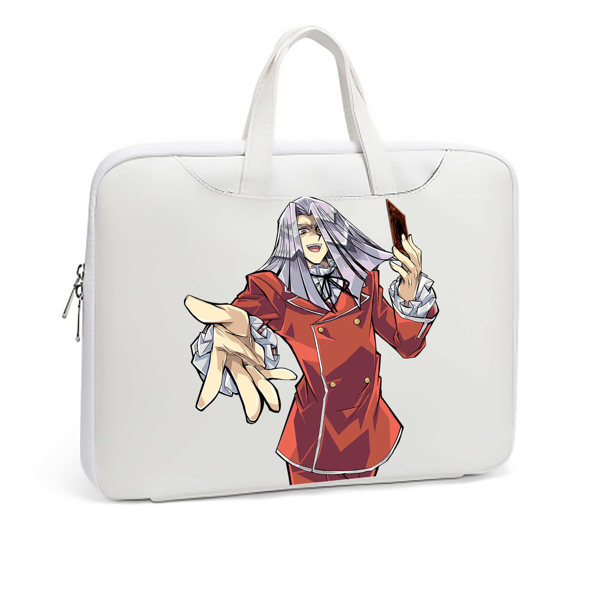 （画像用） 遊☆戯☆王 Yu-Gi-Oh! レザーラップトップバッグ　ノートパソコンケース