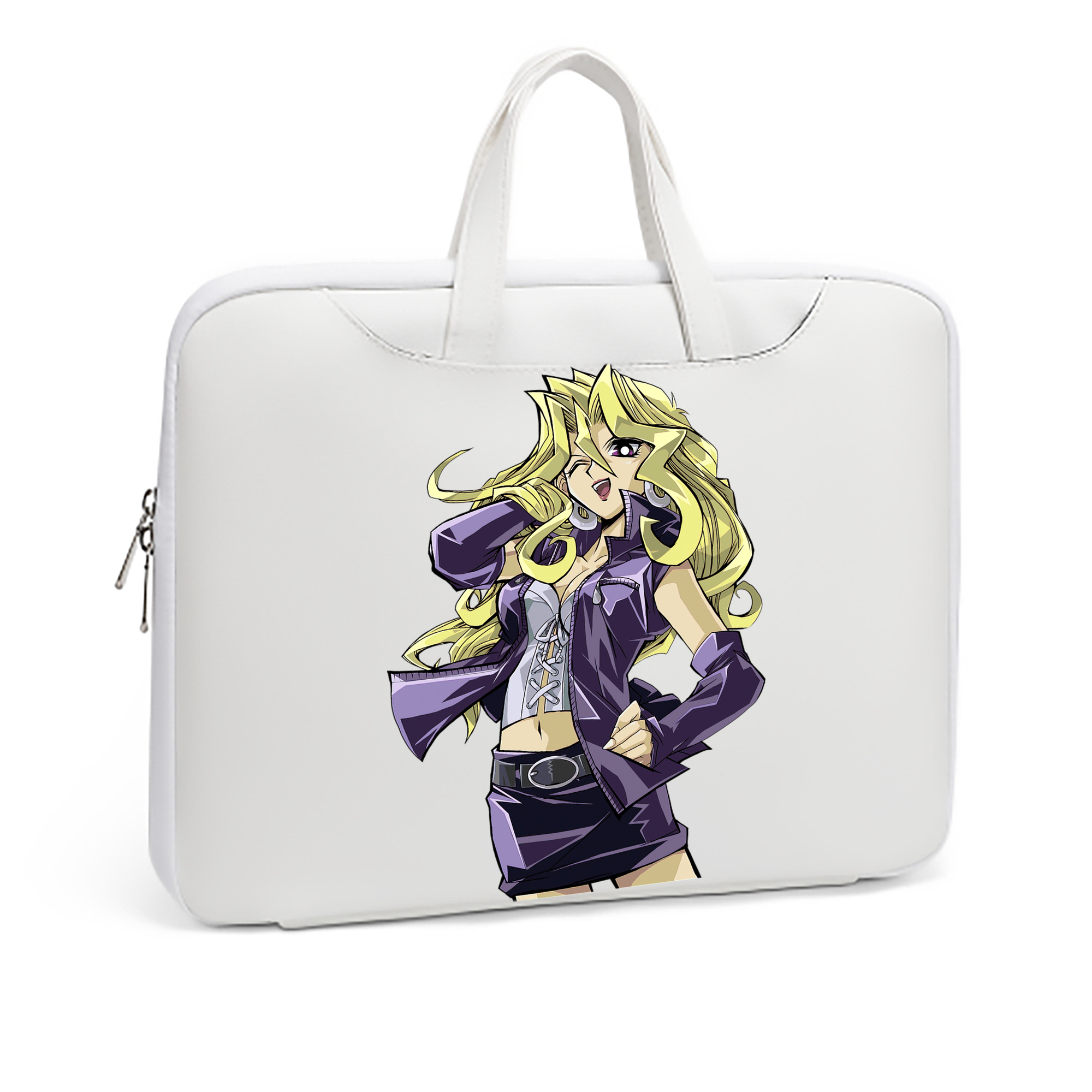（画像用） 遊☆戯☆王 Yu-Gi-Oh! レザーラップトップバッグ　ノートパソコンケース