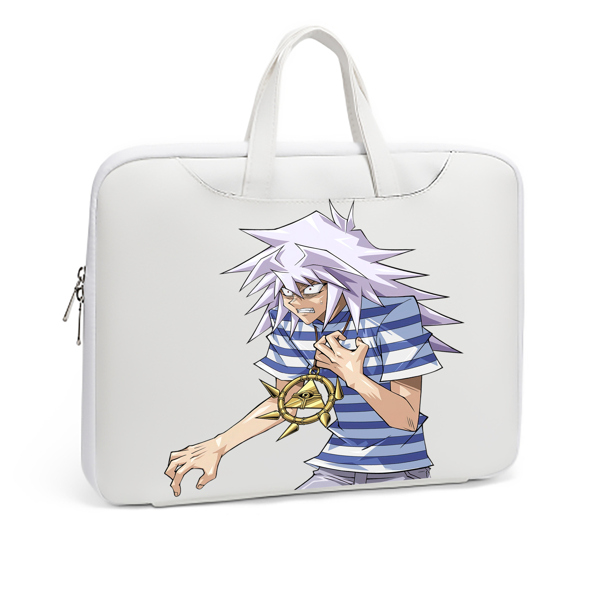 （画像用） 遊☆戯☆王 Yu-Gi-Oh! レザーラップトップバッグ　ノートパソコンケース