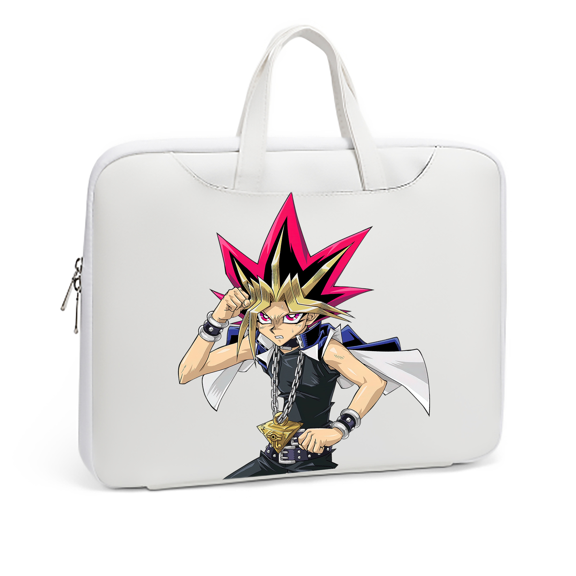 （画像用） 遊☆戯☆王 Yu-Gi-Oh! レザーラップトップバッグ　ノートパソコンケース