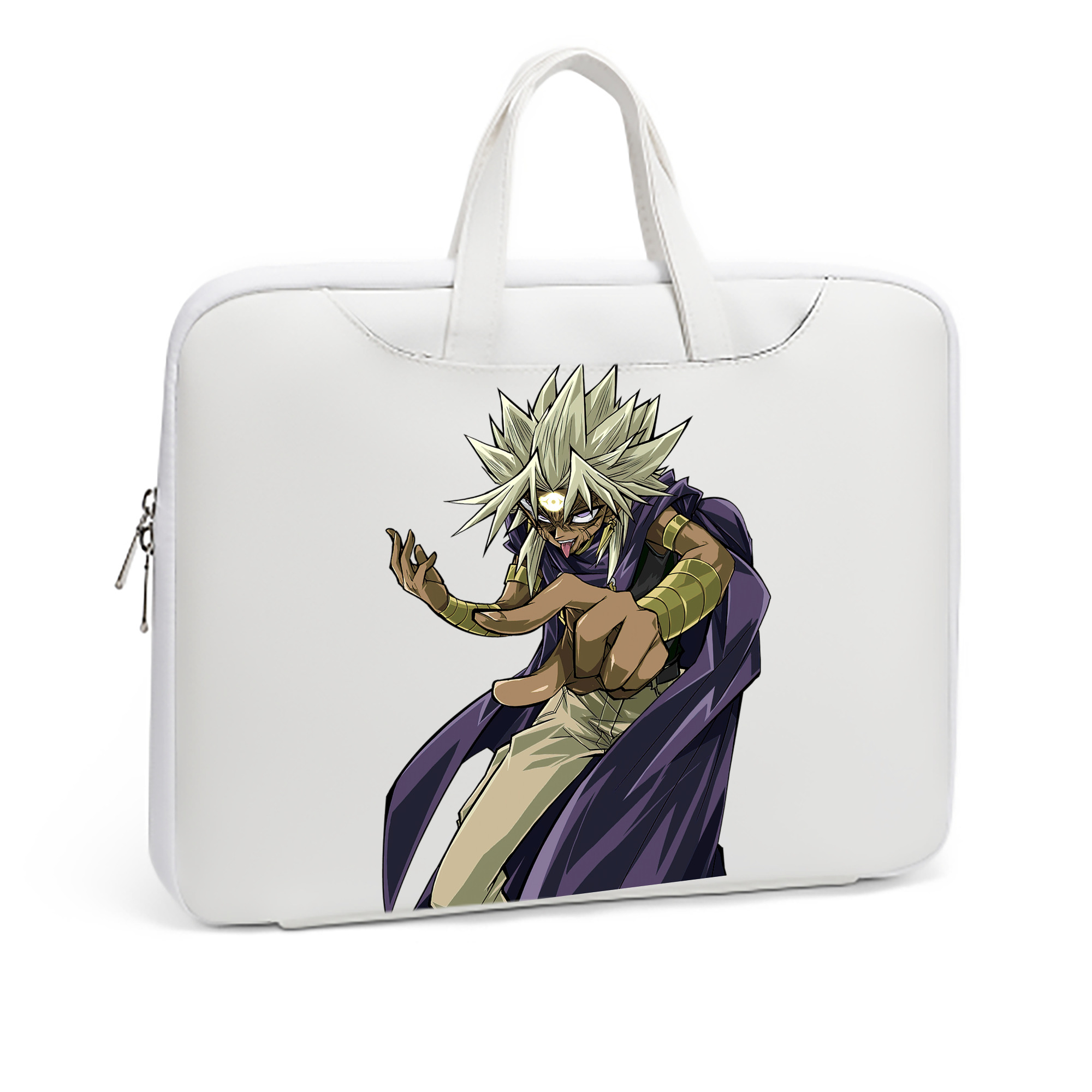 （画像用） 遊☆戯☆王 Yu-Gi-Oh! レザーラップトップバッグ　ノートパソコンケース