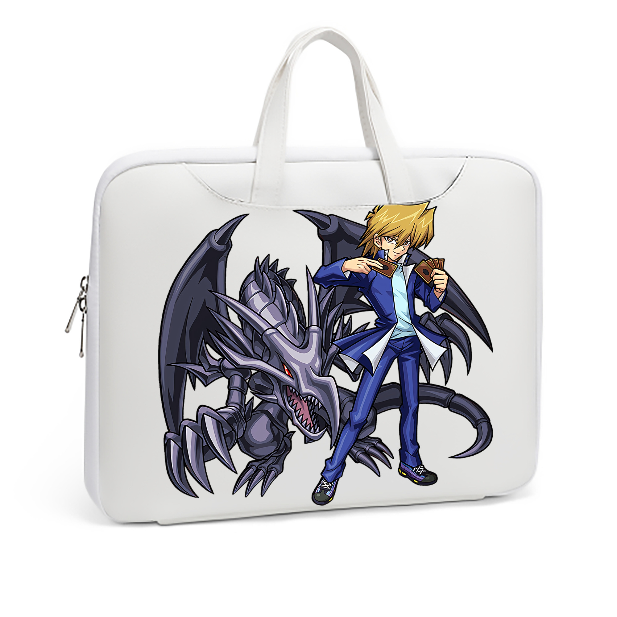 （画像用） 遊☆戯☆王 Yu-Gi-Oh! レザーラップトップバッグ　ノートパソコンケース