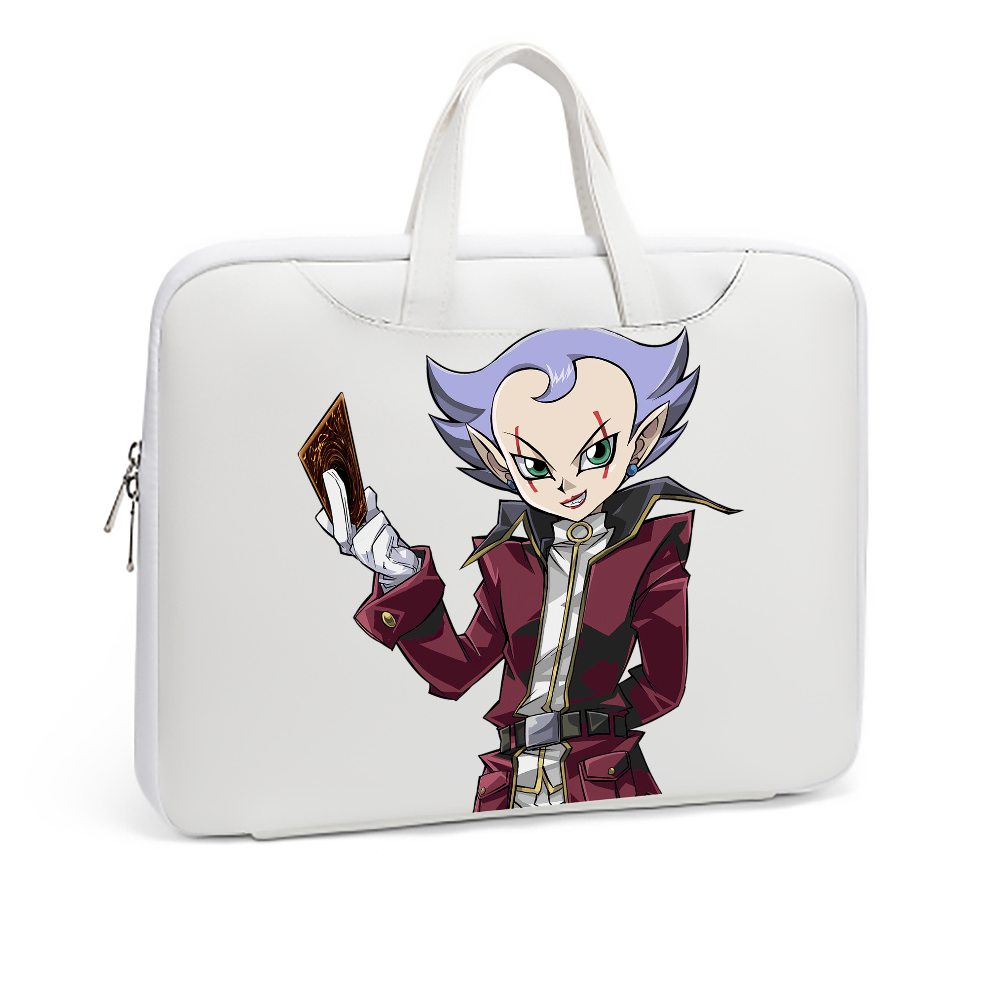 （画像用） 遊☆戯☆王 Yu-Gi-Oh! レザーラップトップバッグ　ノートパソコンケース