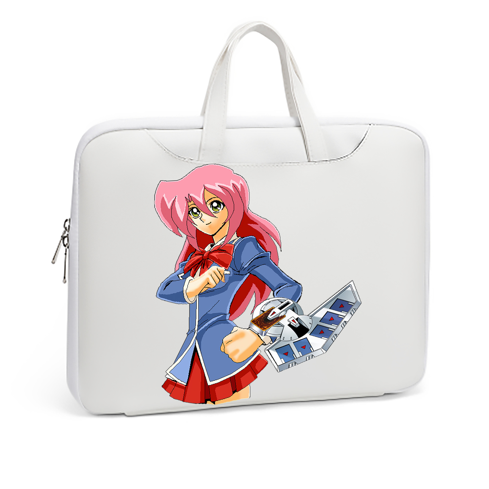 （画像用） 遊☆戯☆王 Yu-Gi-Oh! レザーラップトップバッグ　ノートパソコンケース