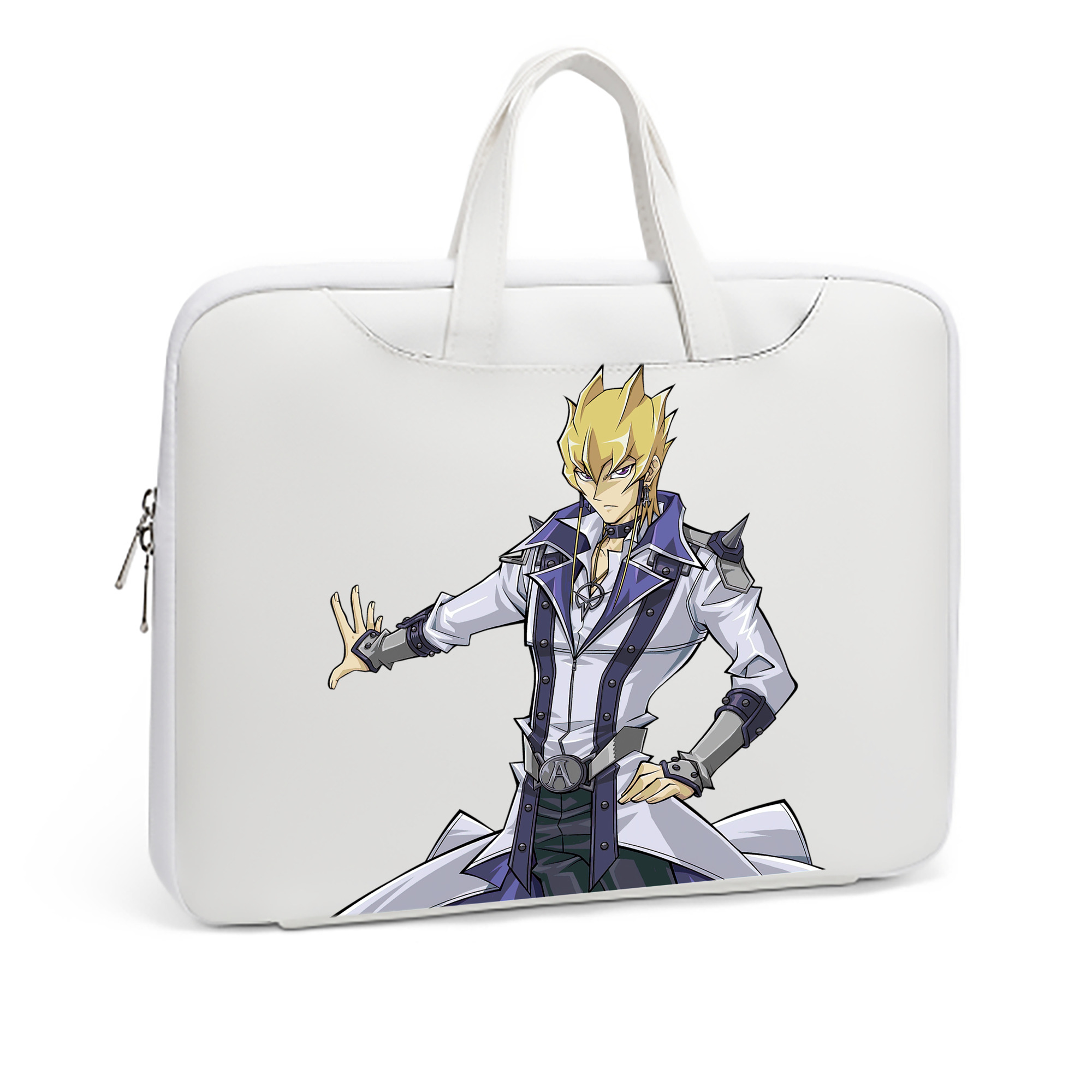 （画像用） 遊☆戯☆王 Yu-Gi-Oh! レザーラップトップバッグ　ノートパソコンケース