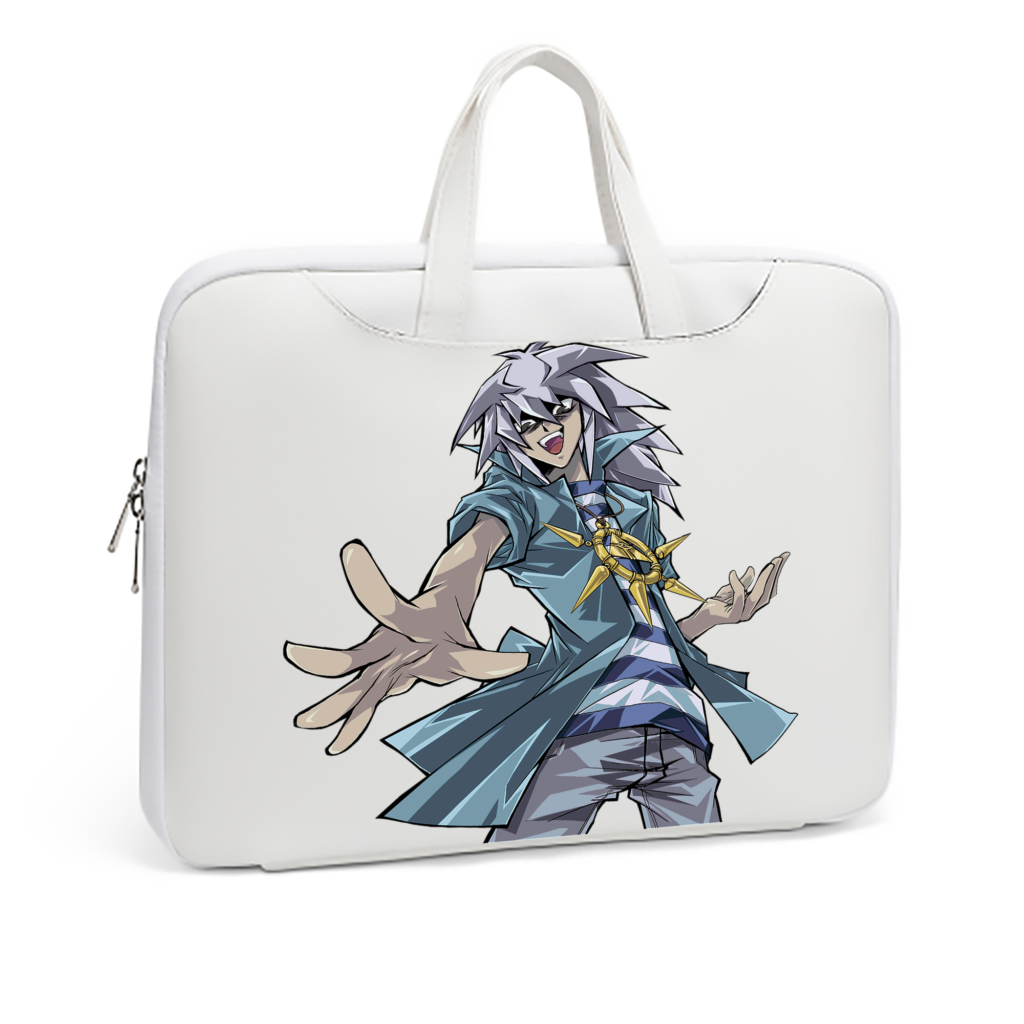 （画像用） 遊☆戯☆王 Yu-Gi-Oh! レザーラップトップバッグ　ノートパソコンケース
