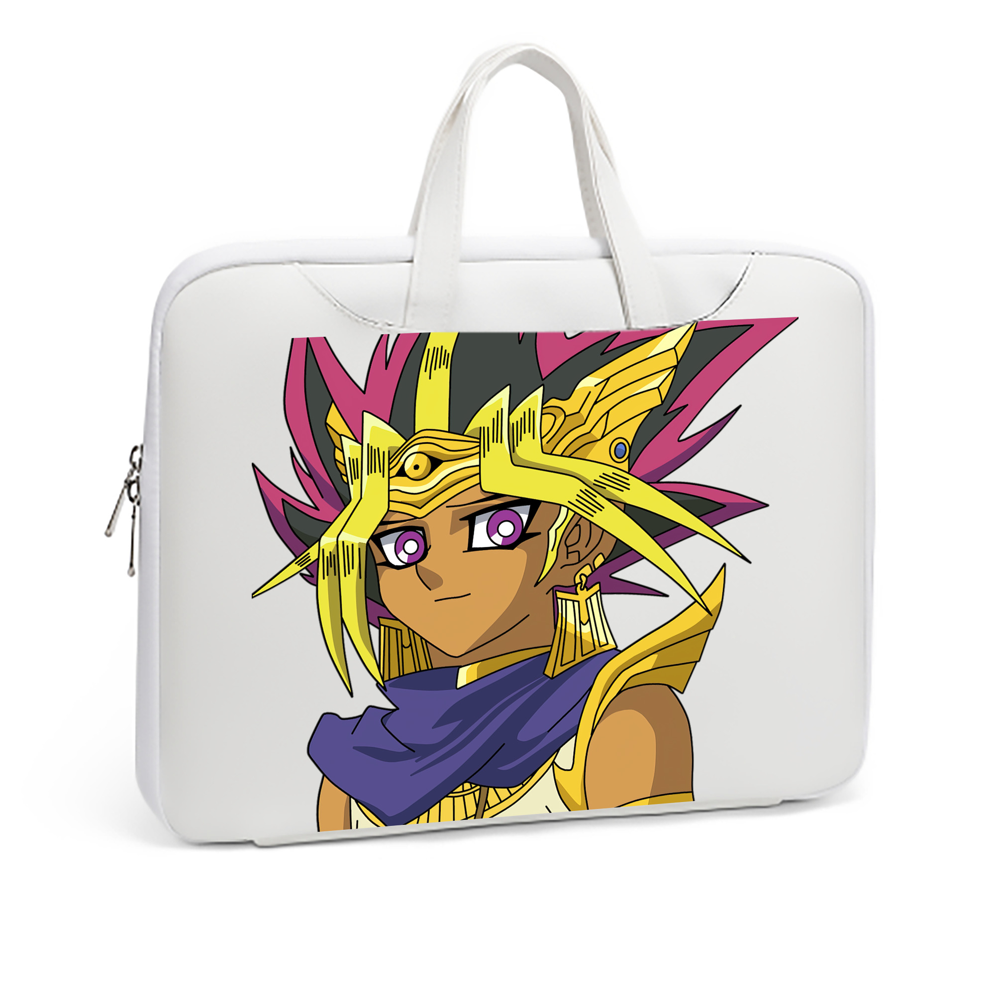 （画像用） 遊☆戯☆王 Yu-Gi-Oh! レザーラップトップバッグ　ノートパソコンケース