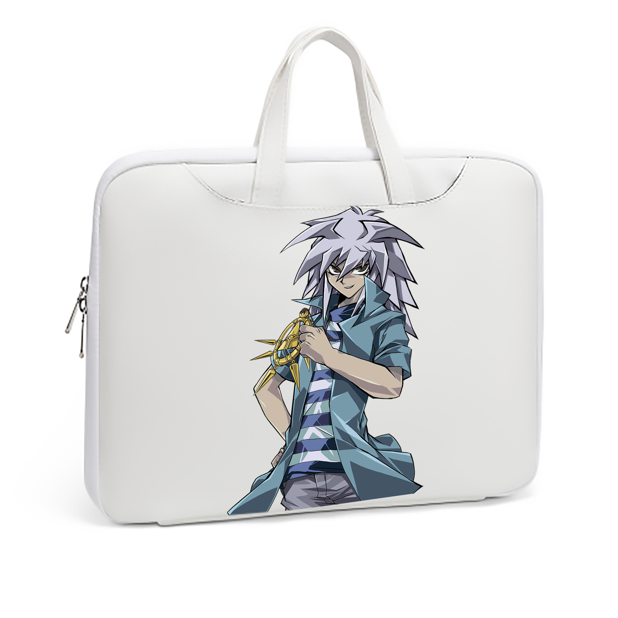 （画像用） 遊☆戯☆王 Yu-Gi-Oh! レザーラップトップバッグ　ノートパソコンケース