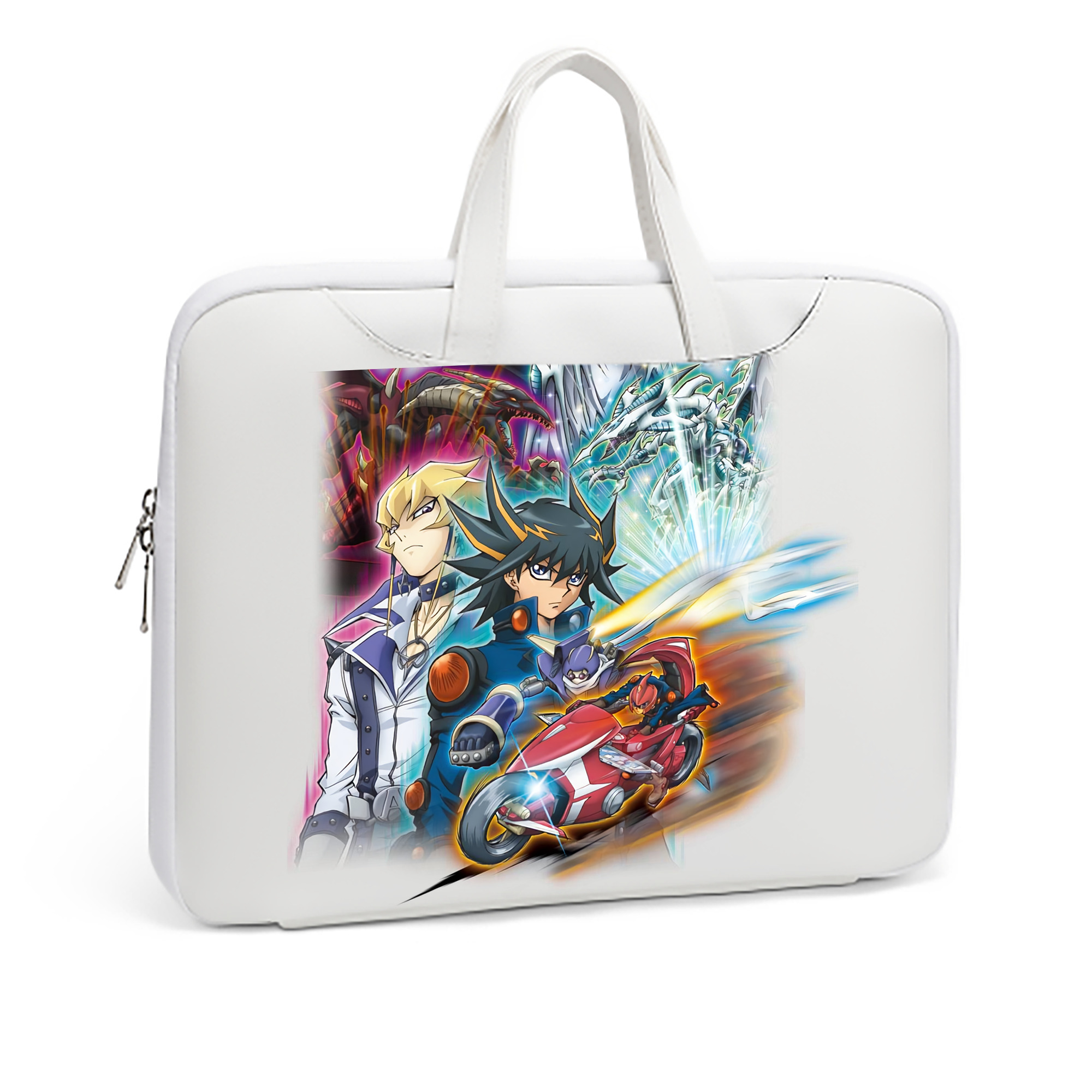 （画像用） 遊☆戯☆王 Yu-Gi-Oh! レザーラップトップバッグ　ノートパソコンケース
