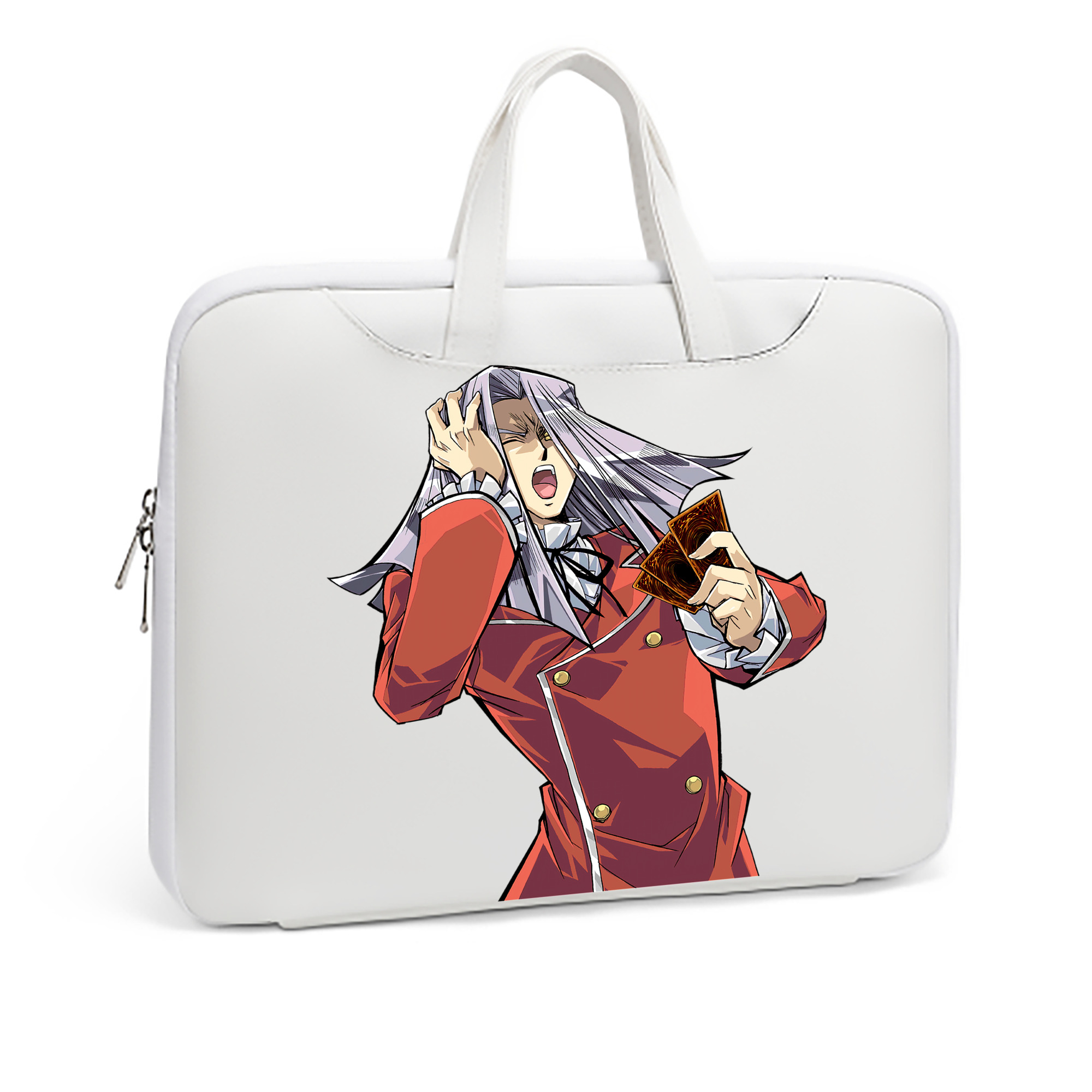 （画像用） 遊☆戯☆王 Yu-Gi-Oh! レザーラップトップバッグ　ノートパソコンケース