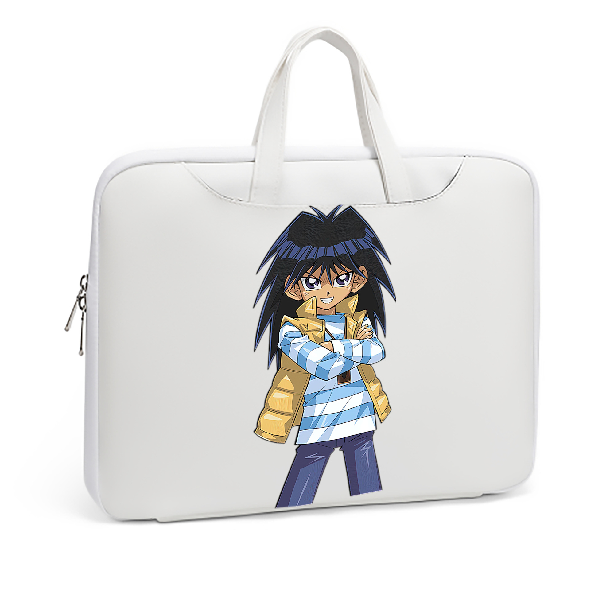 （画像用） 遊☆戯☆王 Yu-Gi-Oh! レザーラップトップバッグ　ノートパソコンケース