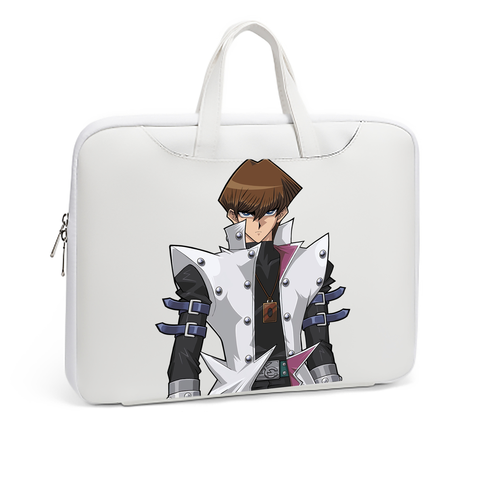 （画像用） 遊☆戯☆王 Yu-Gi-Oh! レザーラップトップバッグ　ノートパソコンケース