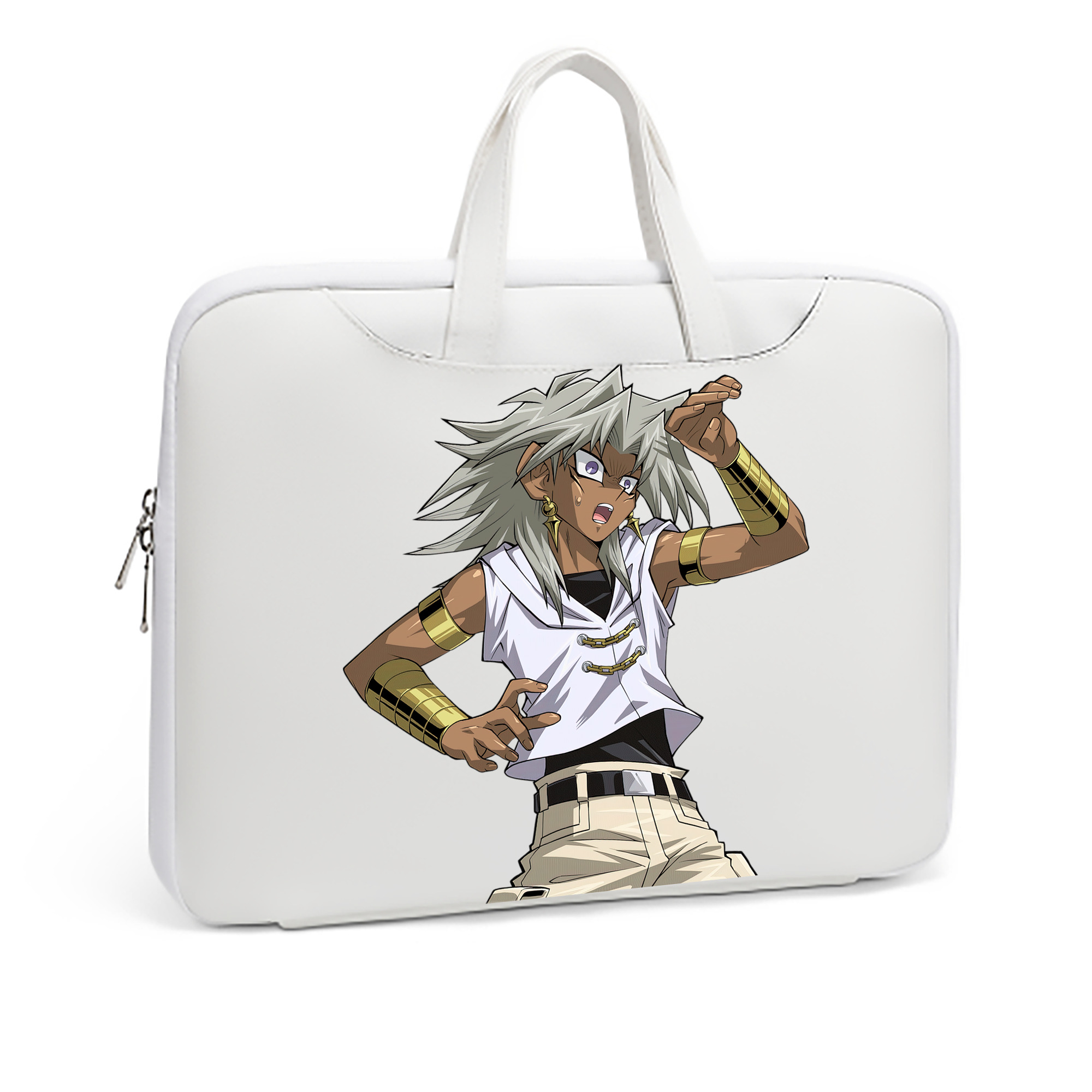 （画像用） 遊☆戯☆王 Yu-Gi-Oh! レザーラップトップバッグ　ノートパソコンケース