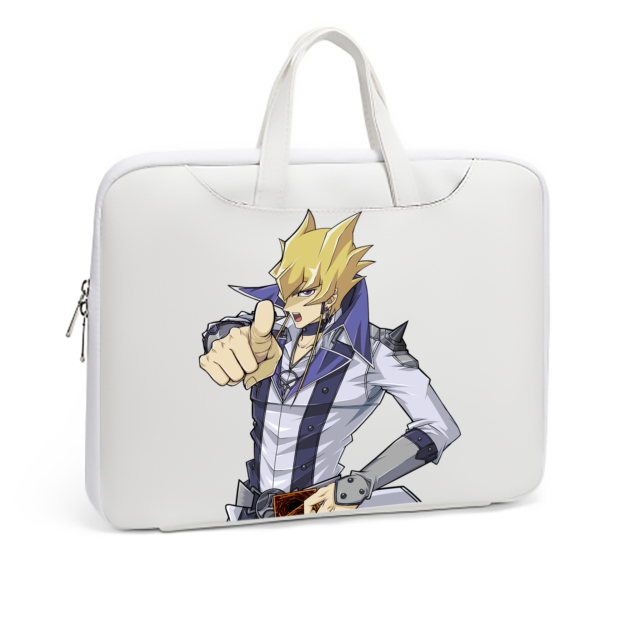 （画像用） 遊☆戯☆王 Yu-Gi-Oh! レザーラップトップバッグ　ノートパソコンケース