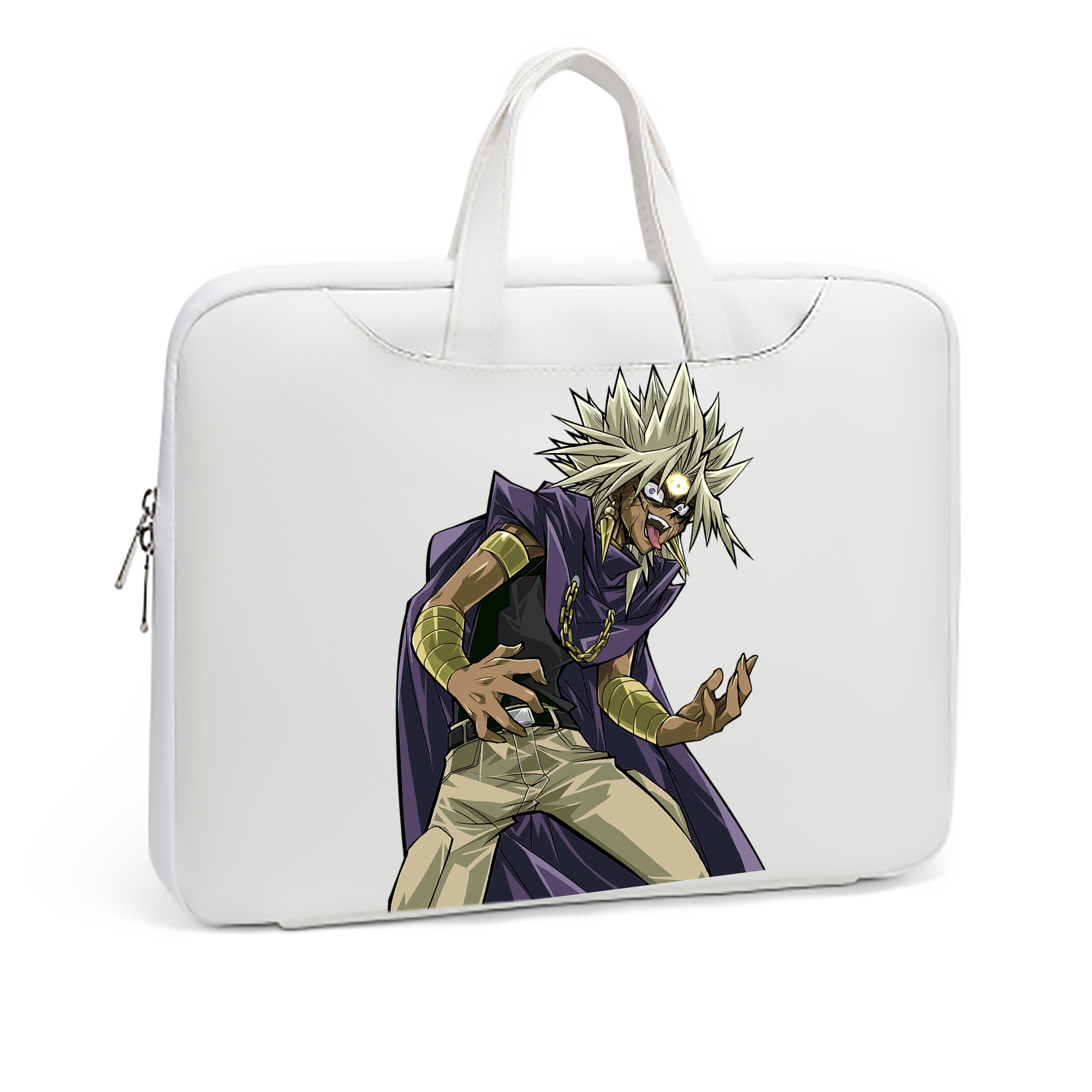（画像用） 遊☆戯☆王 Yu-Gi-Oh! レザーラップトップバッグ　ノートパソコンケース