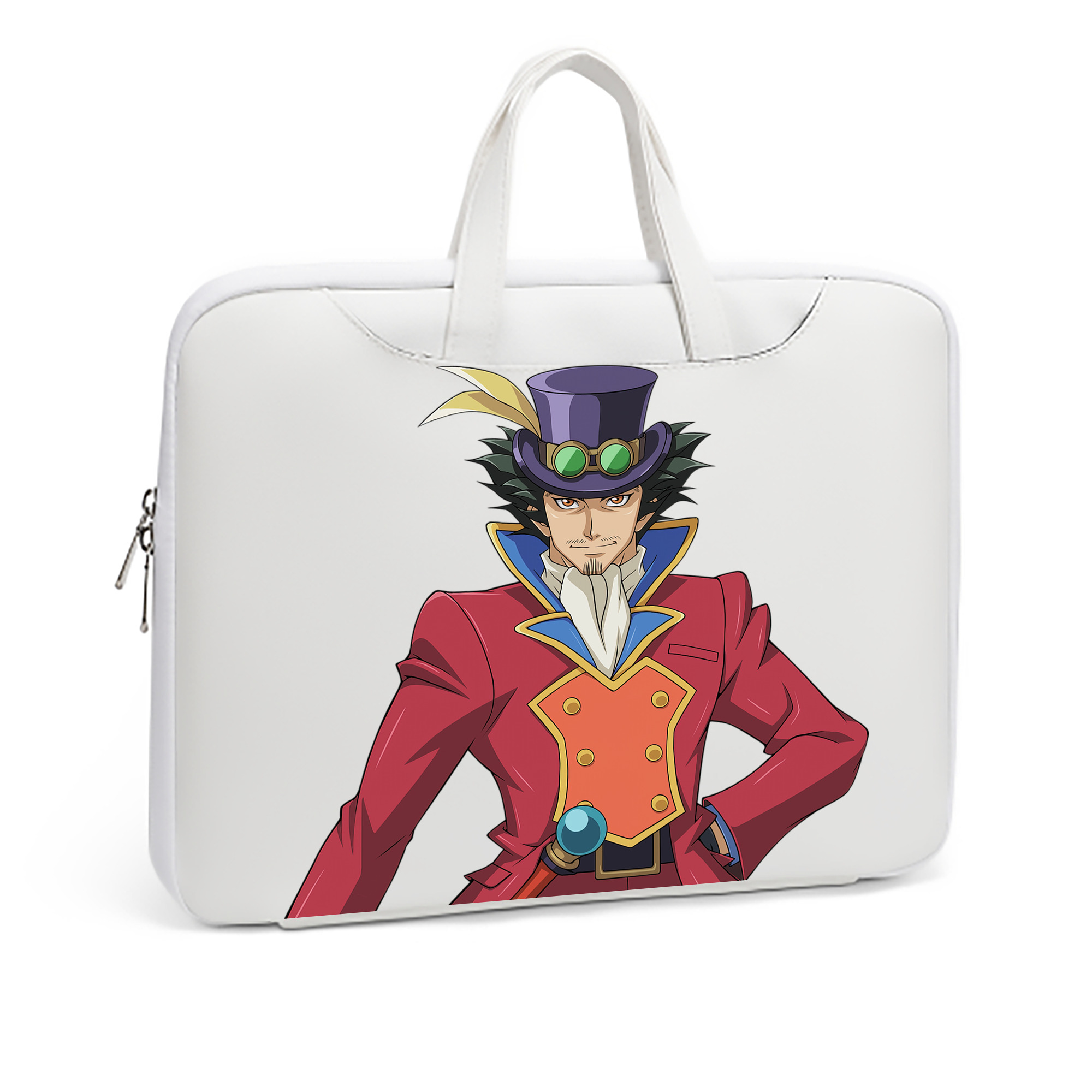 （画像用） 遊☆戯☆王 Yu-Gi-Oh! レザーラップトップバッグ　ノートパソコンケース