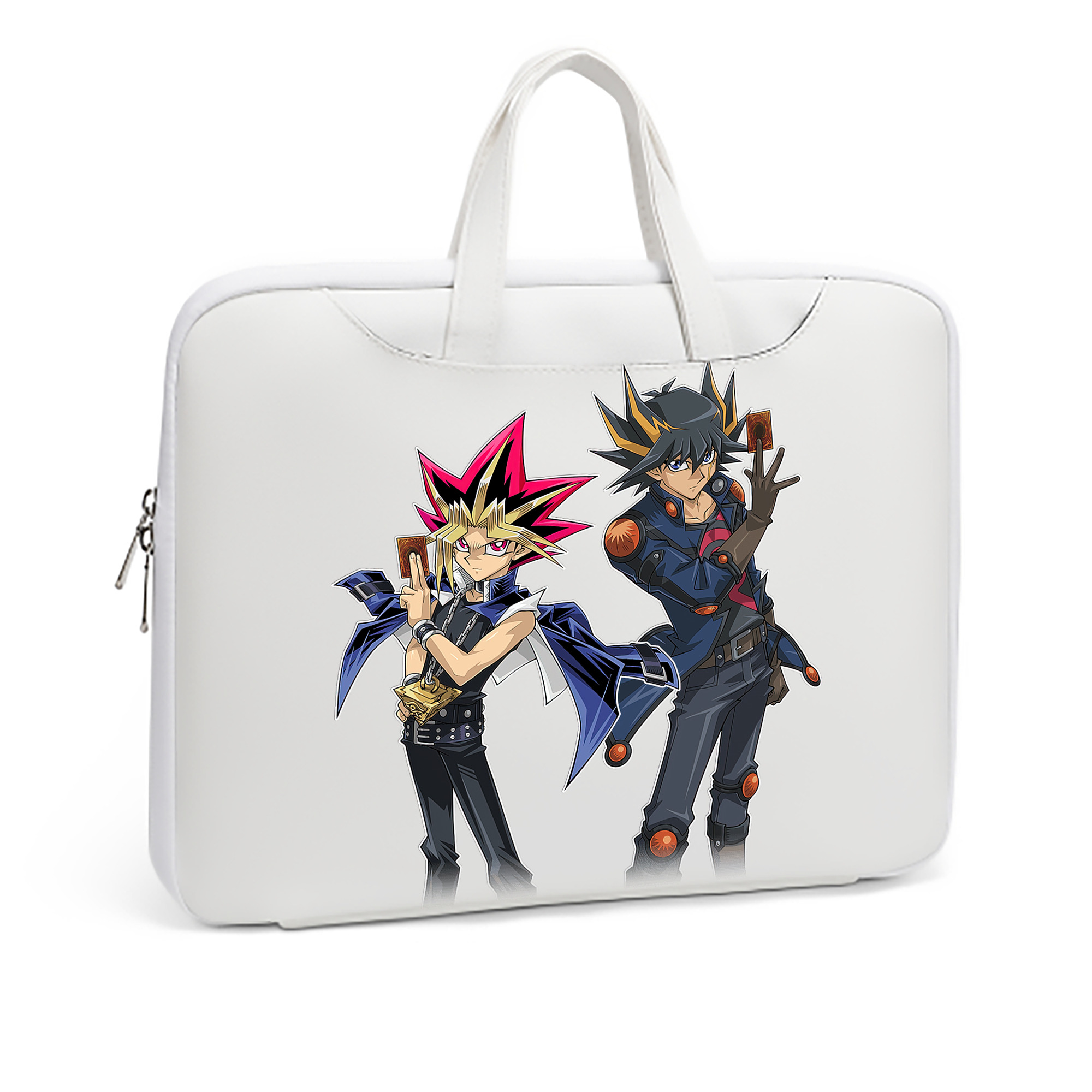 （画像用） 遊☆戯☆王 Yu-Gi-Oh! レザーラップトップバッグ　ノートパソコンケース