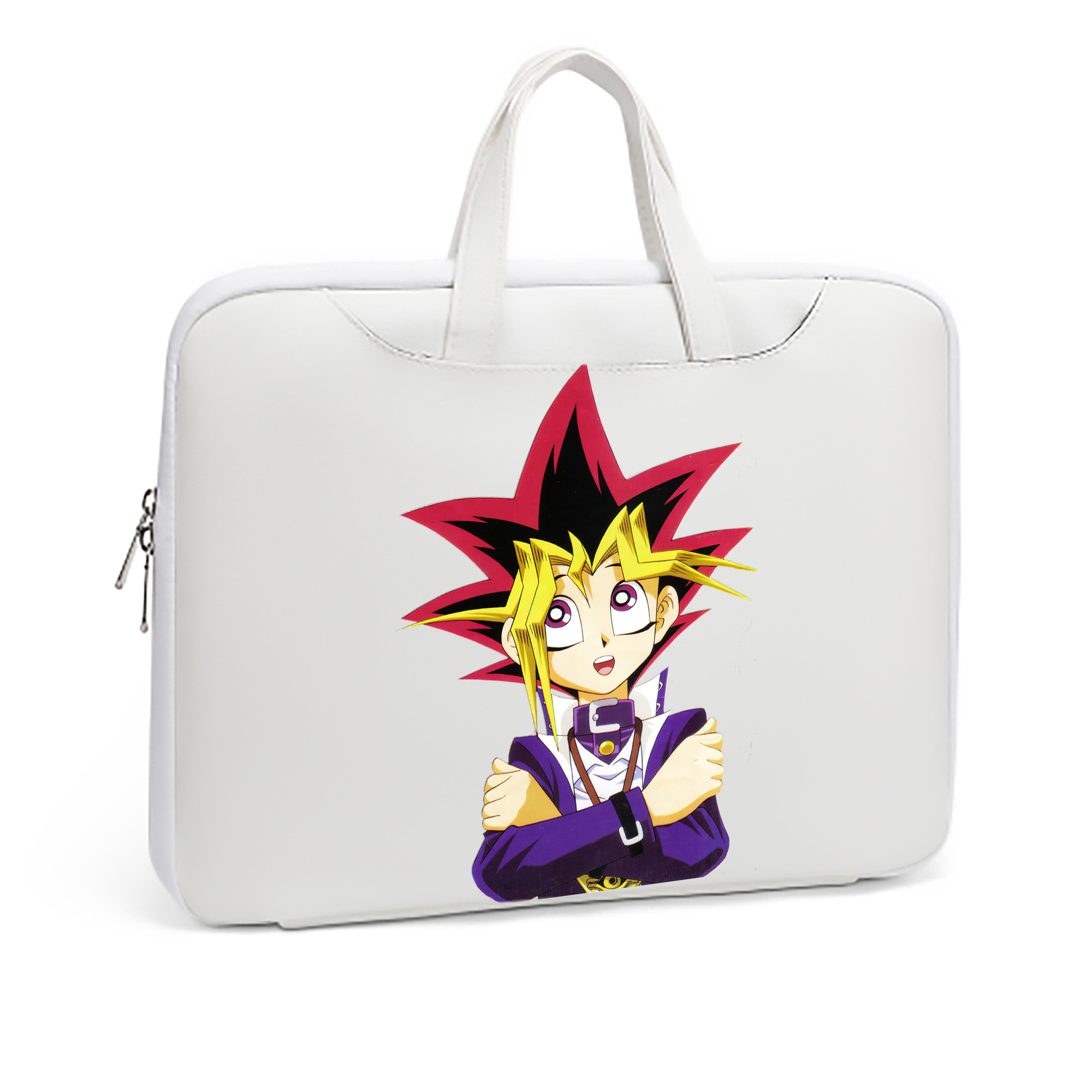 （画像用） 遊☆戯☆王 Yu-Gi-Oh! レザーラップトップバッグ　ノートパソコンケース