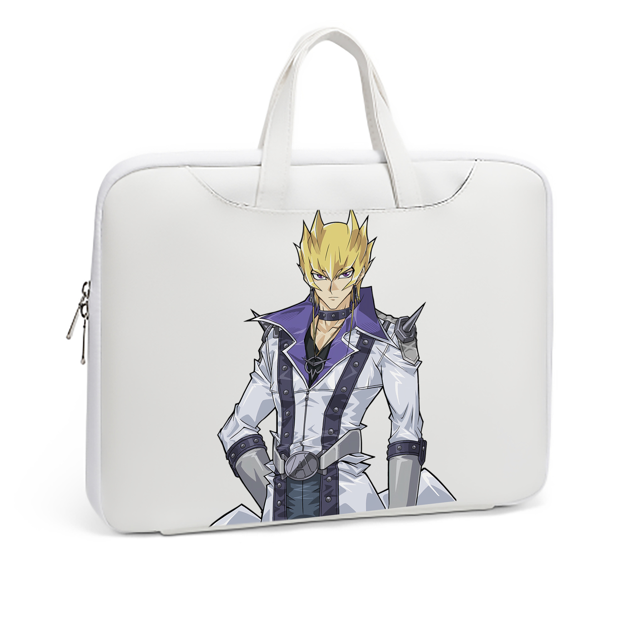 （画像用） 遊☆戯☆王 Yu-Gi-Oh! レザーラップトップバッグ　ノートパソコンケース