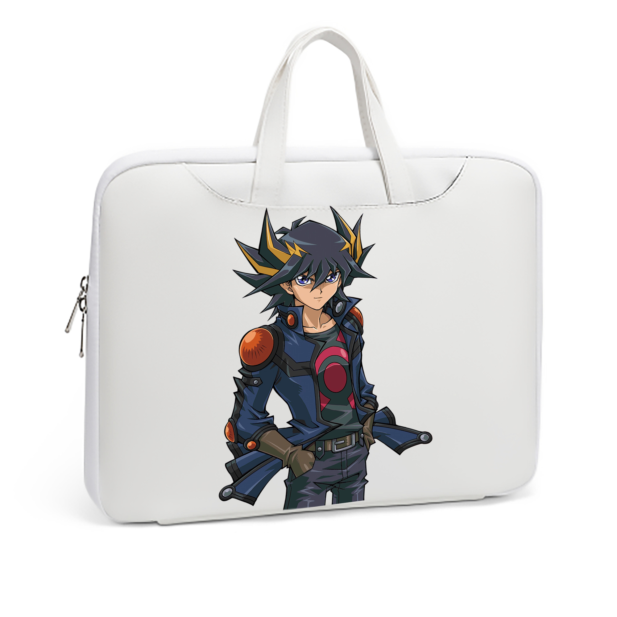 （画像用） 遊☆戯☆王 Yu-Gi-Oh! レザーラップトップバッグ　ノートパソコンケース