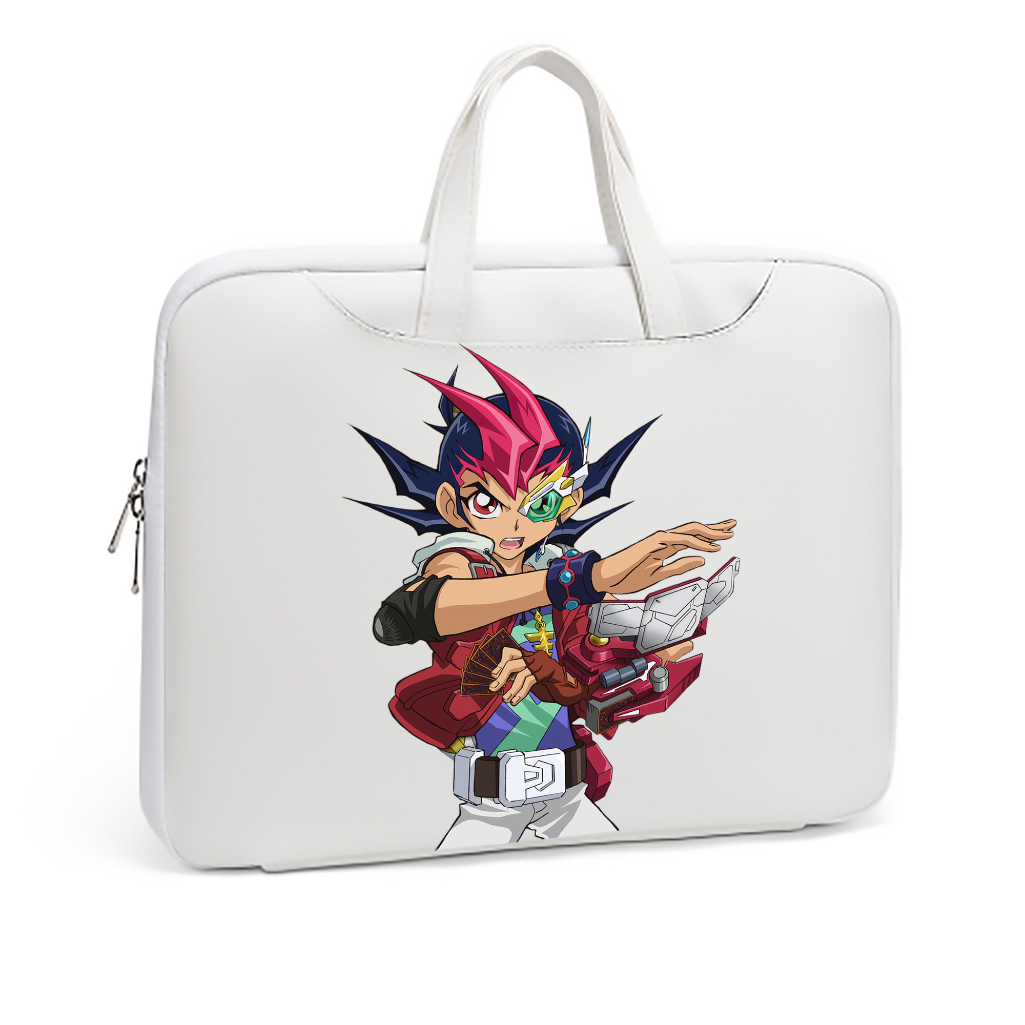 （画像用） 遊☆戯☆王 Yu-Gi-Oh! レザーラップトップバッグ　ノートパソコンケース