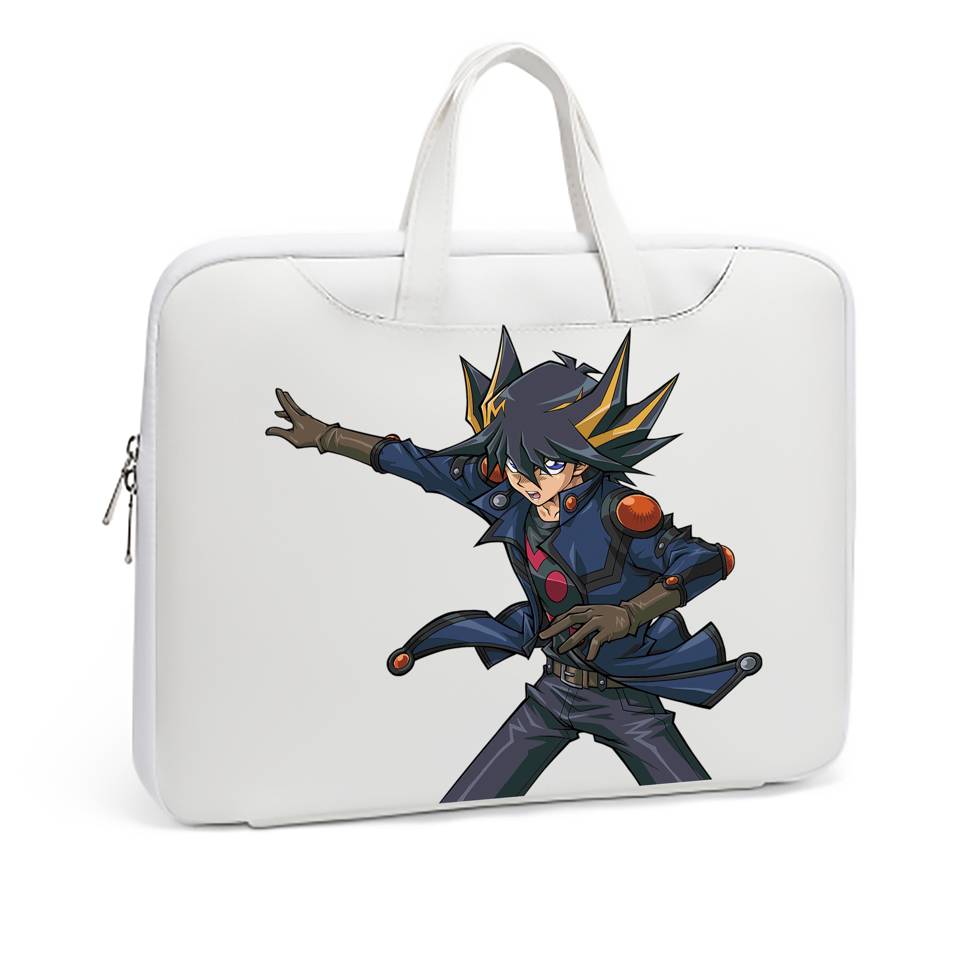（画像用） 遊☆戯☆王 Yu-Gi-Oh! レザーラップトップバッグ　ノートパソコンケース