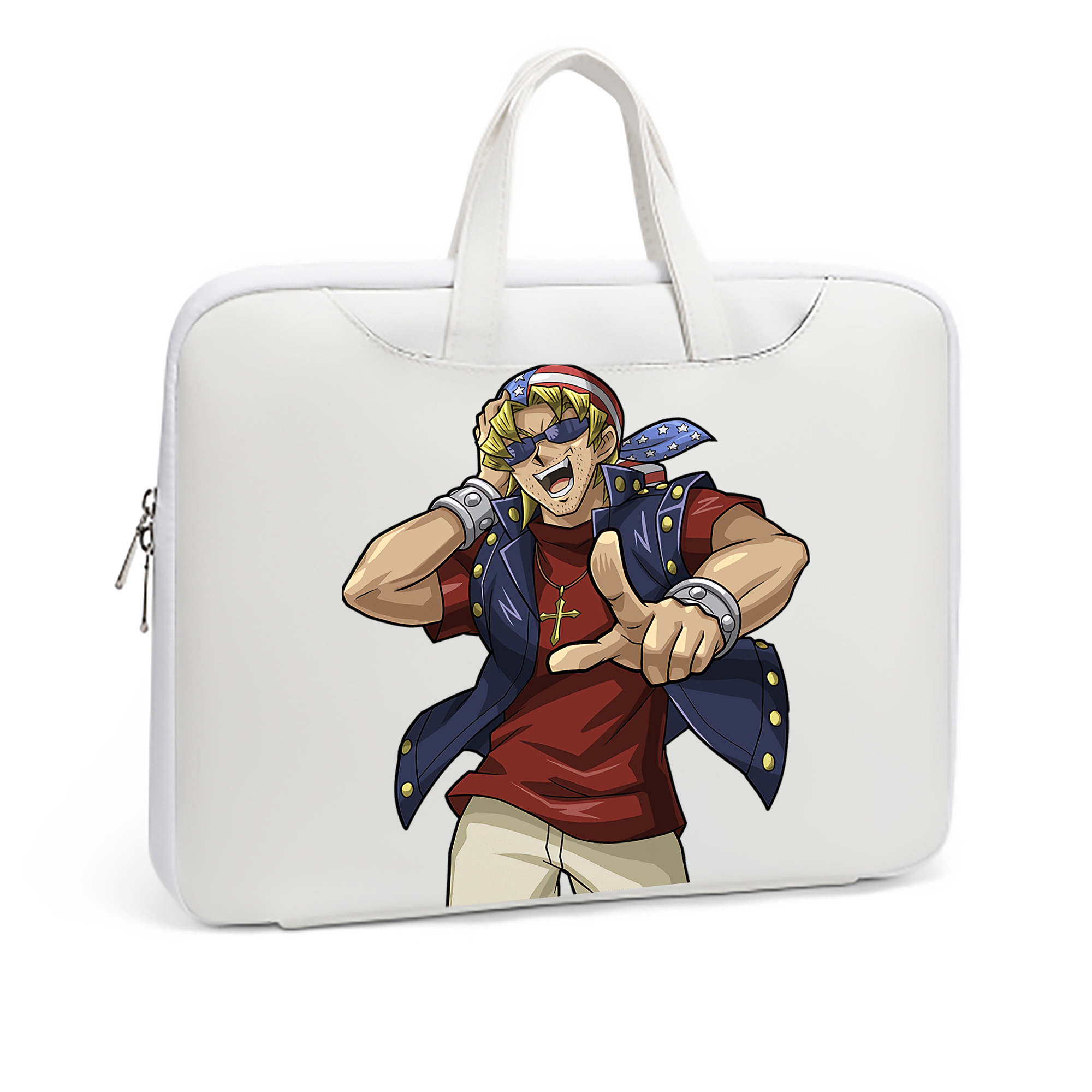 （画像用） 遊☆戯☆王 Yu-Gi-Oh! レザーラップトップバッグ　ノートパソコンケース