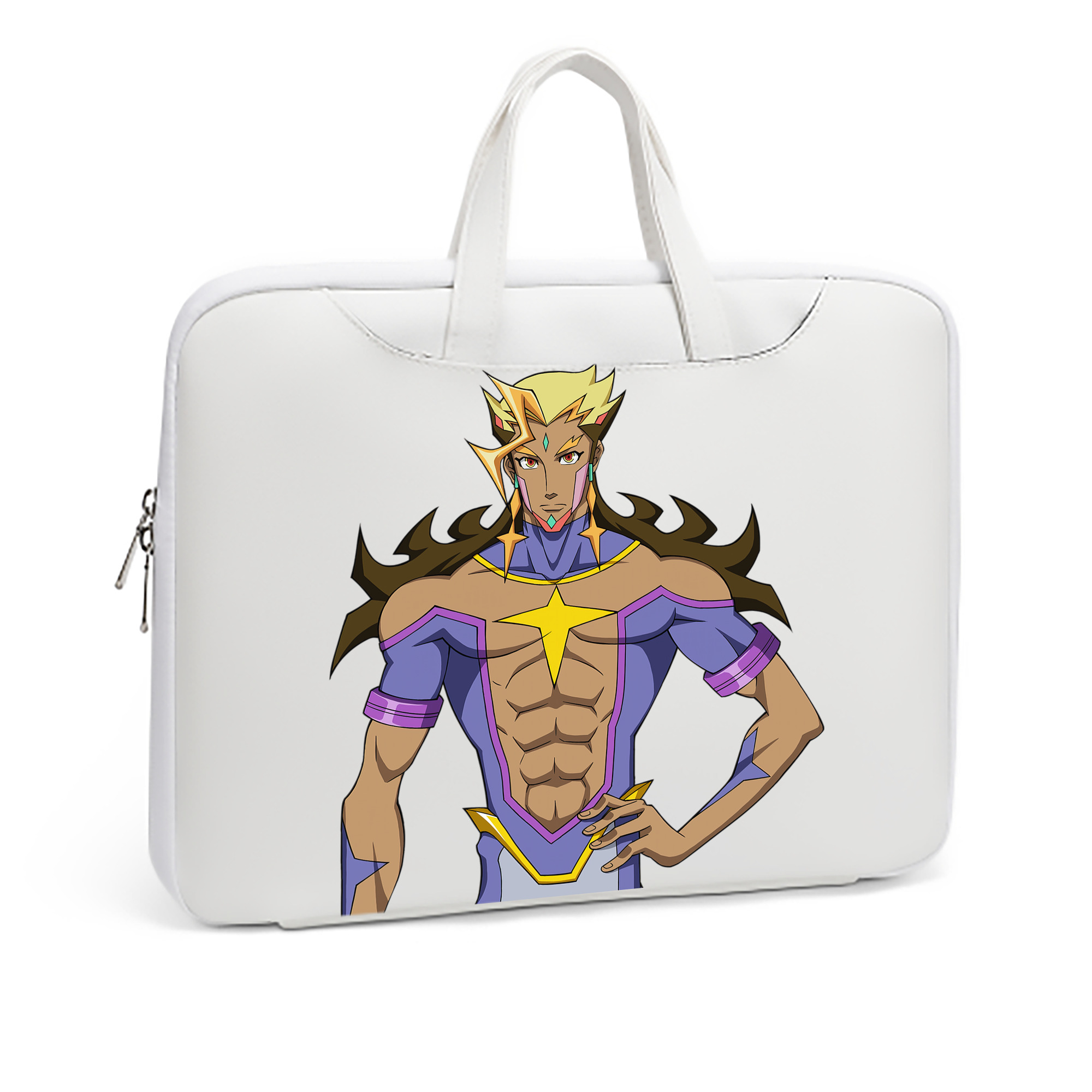 （画像用） 遊☆戯☆王 Yu-Gi-Oh! レザーラップトップバッグ　ノートパソコンケース