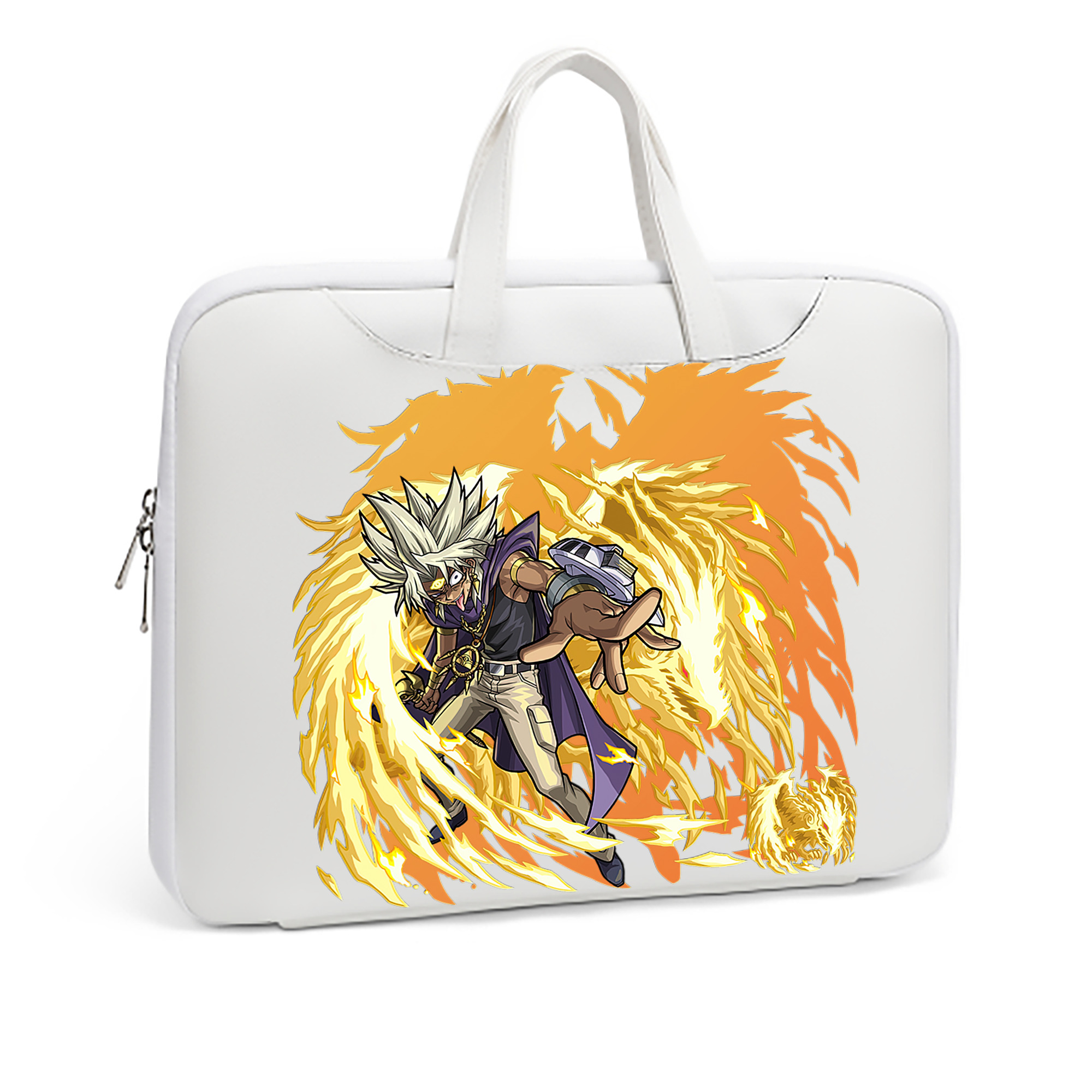 （画像用） 遊☆戯☆王 Yu-Gi-Oh! レザーラップトップバッグ　ノートパソコンケース