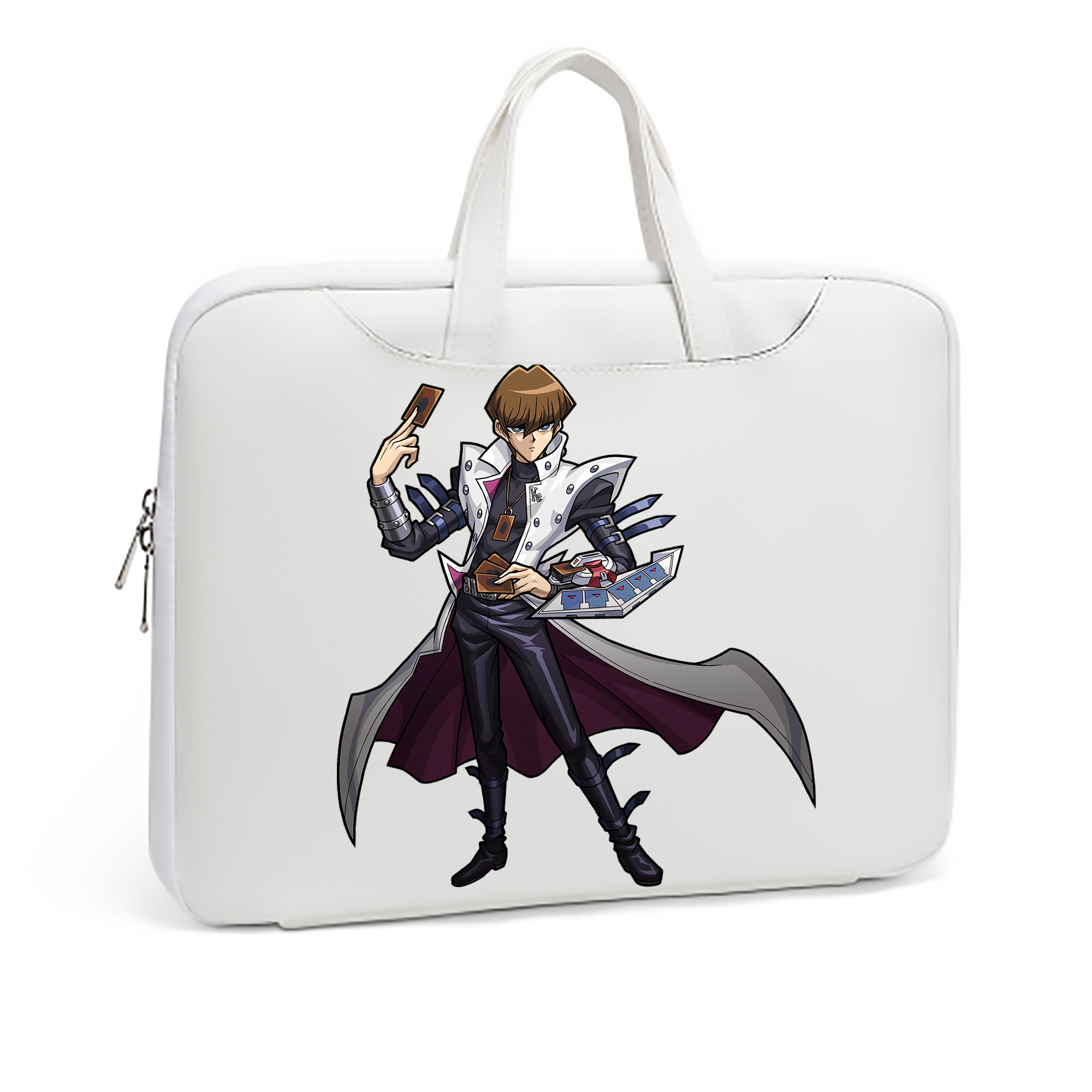（画像用） 遊☆戯☆王 Yu-Gi-Oh! レザーラップトップバッグ　ノートパソコンケース